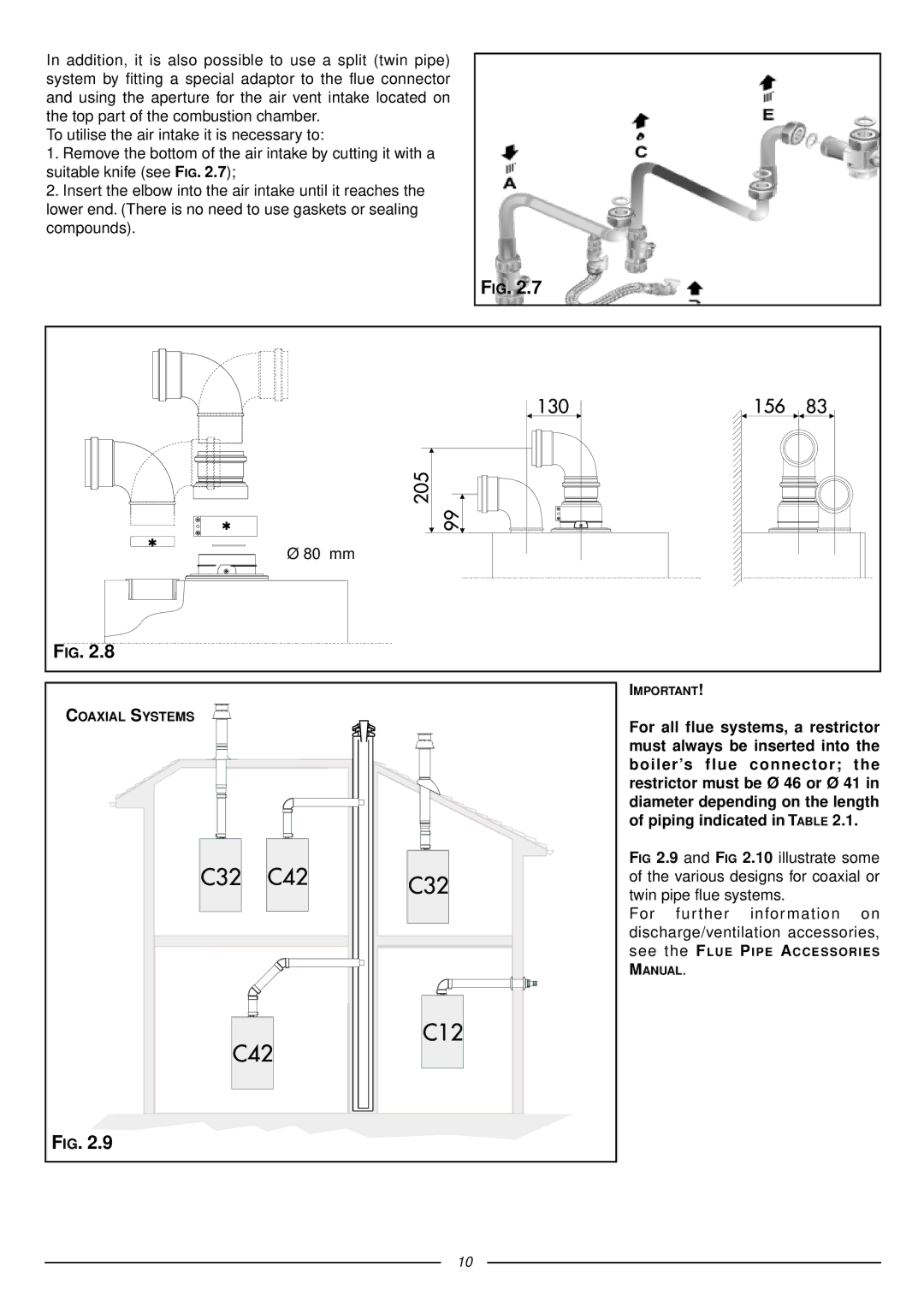 Ariston 41-116-07 installation instructions 80 mm 