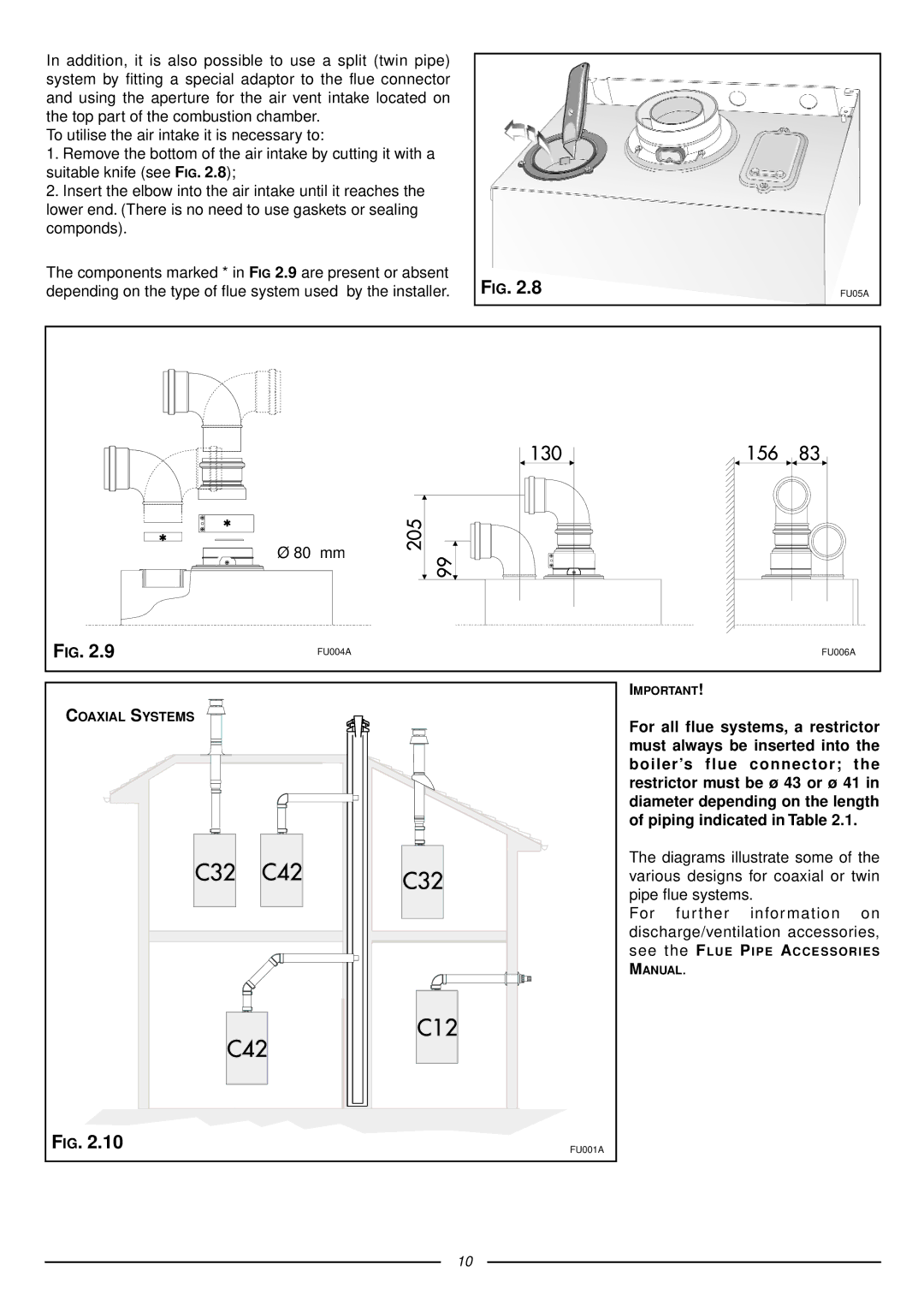 Ariston 47-116-15 installation instructions 80 mm 