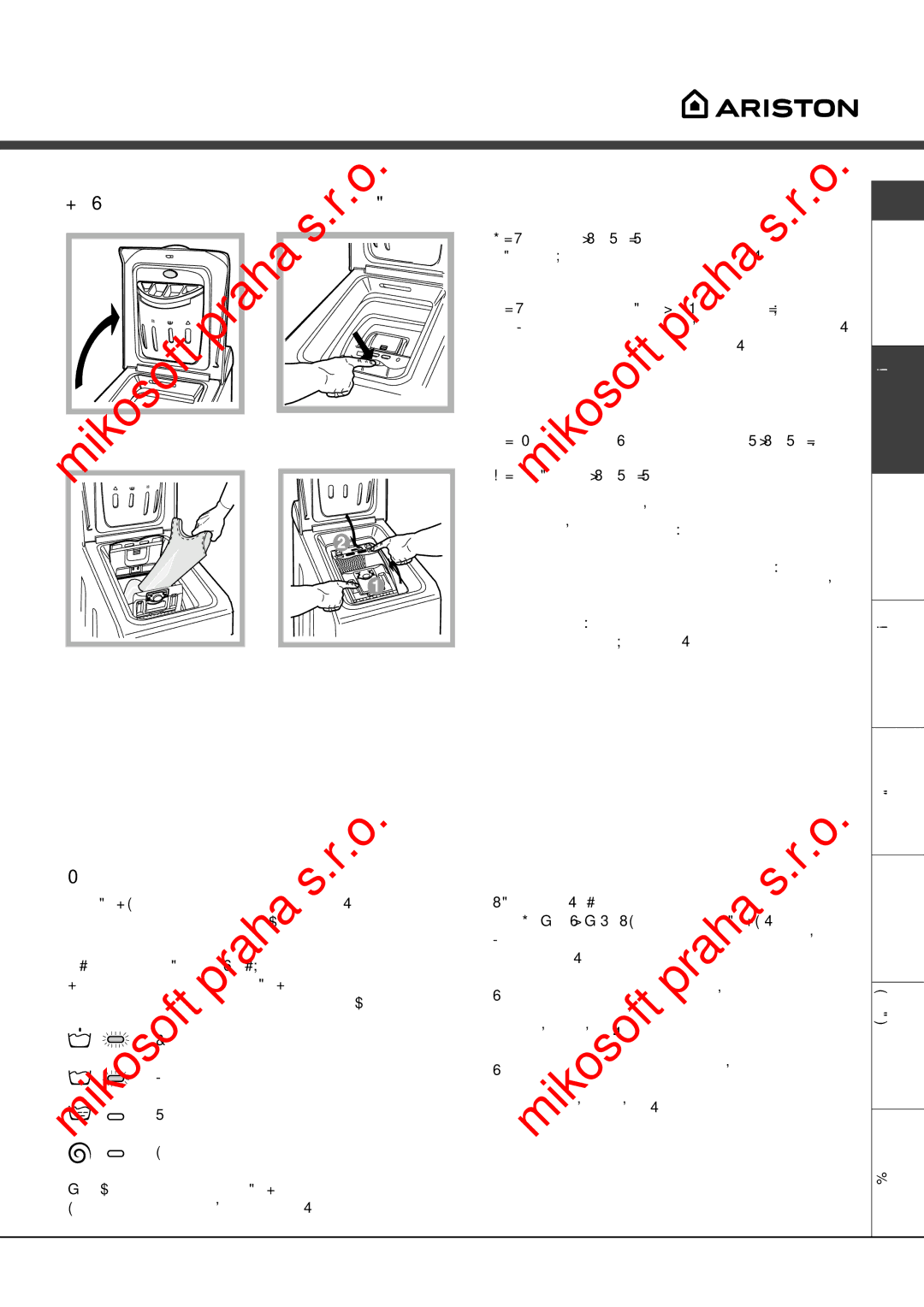 Ariston AQXLAVTL 109 manual How to open and to close the .drum, Leds 