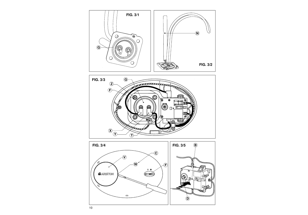 Ariston GL 4, GL 6+, GL 2.5 manual 