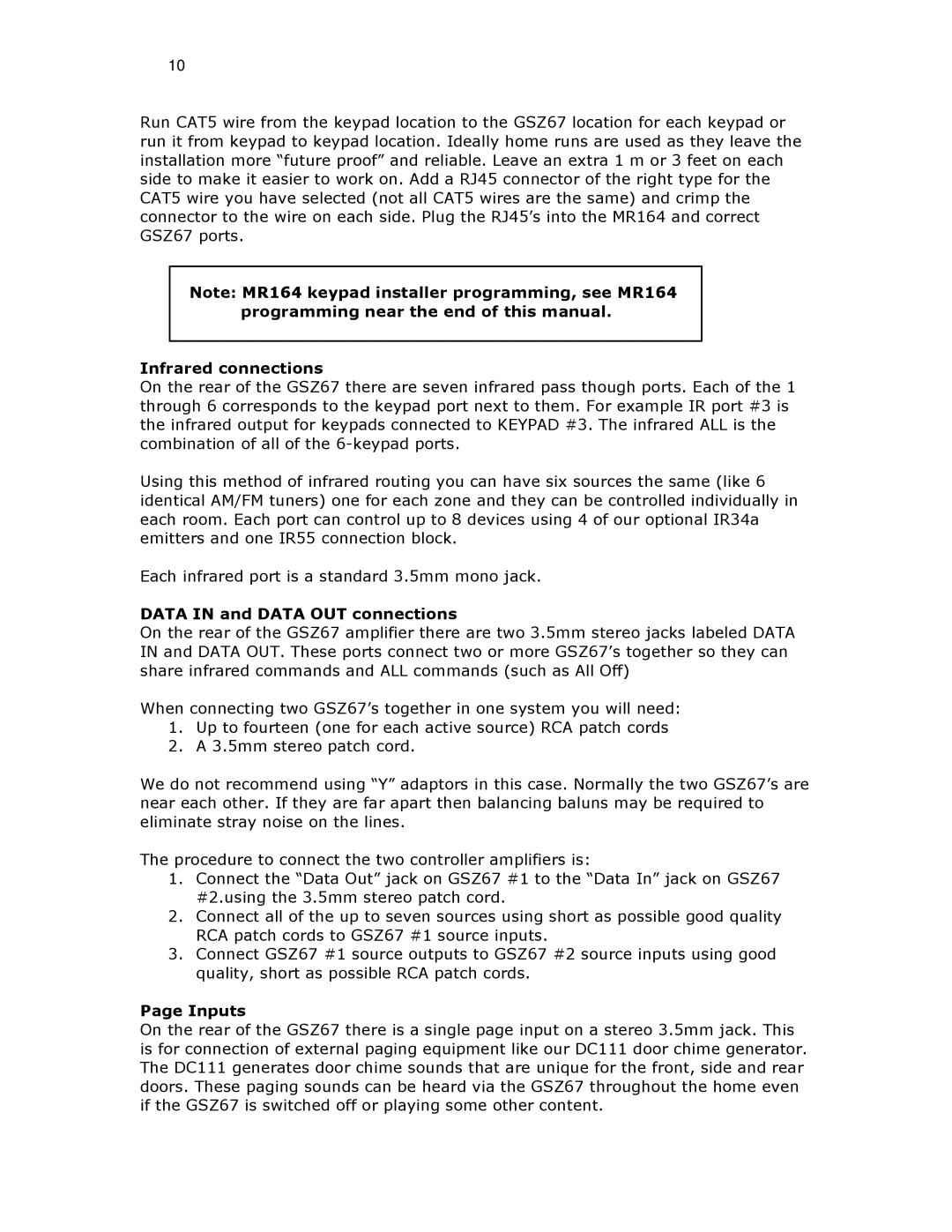 Ariston GSZ67 installation instructions 