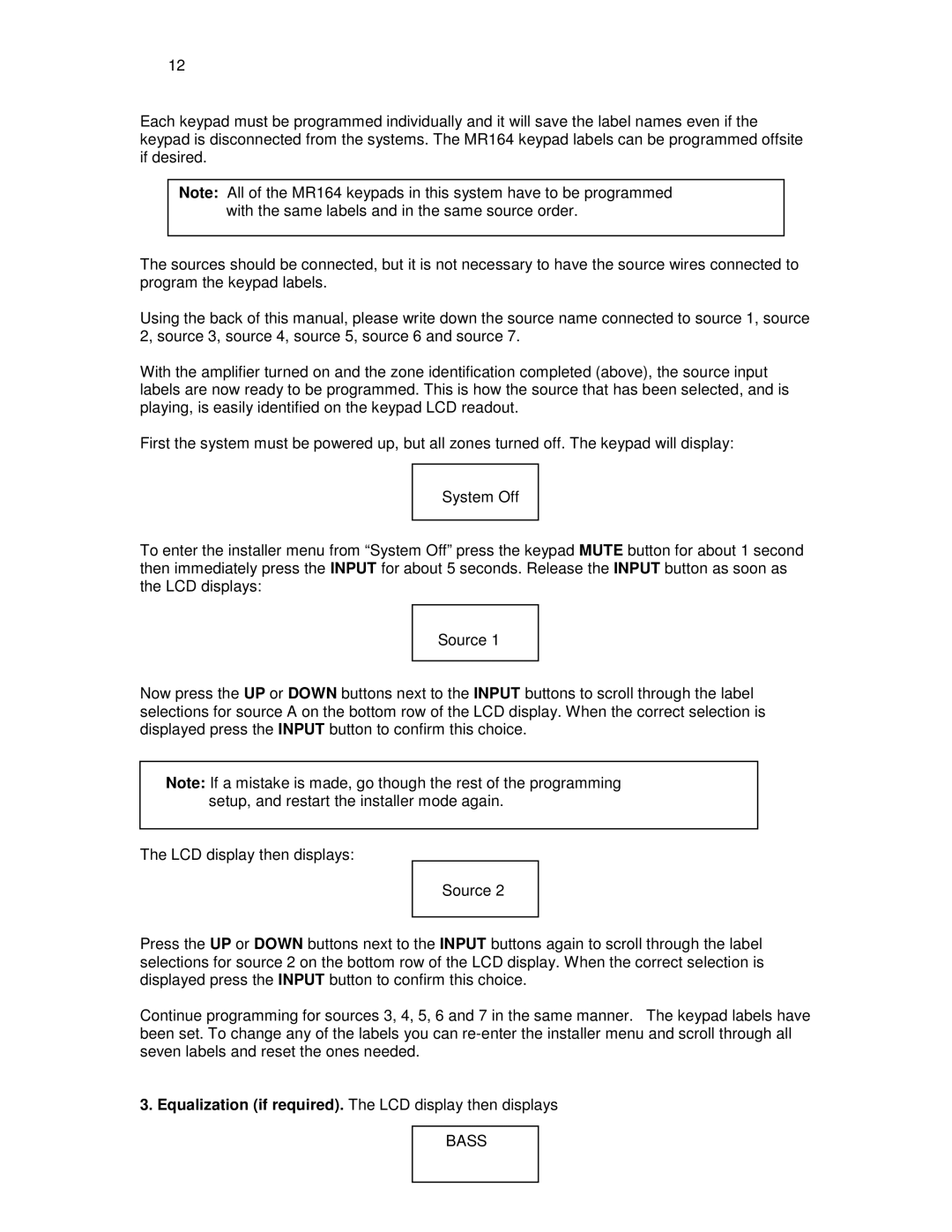 Ariston GSZ67 installation instructions Bass 