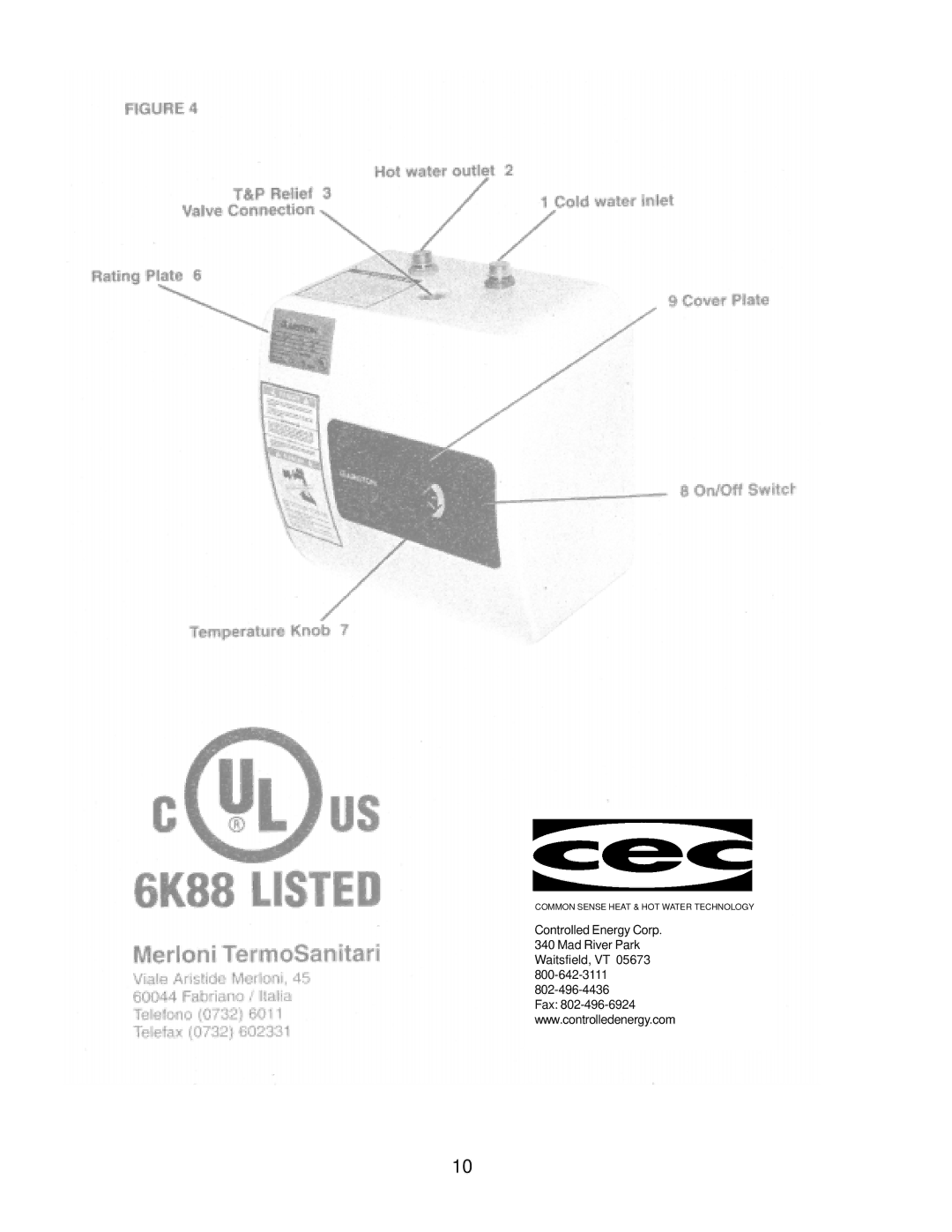 Ariston Heaters manual Common Sense Heat & HOT Water Technology 