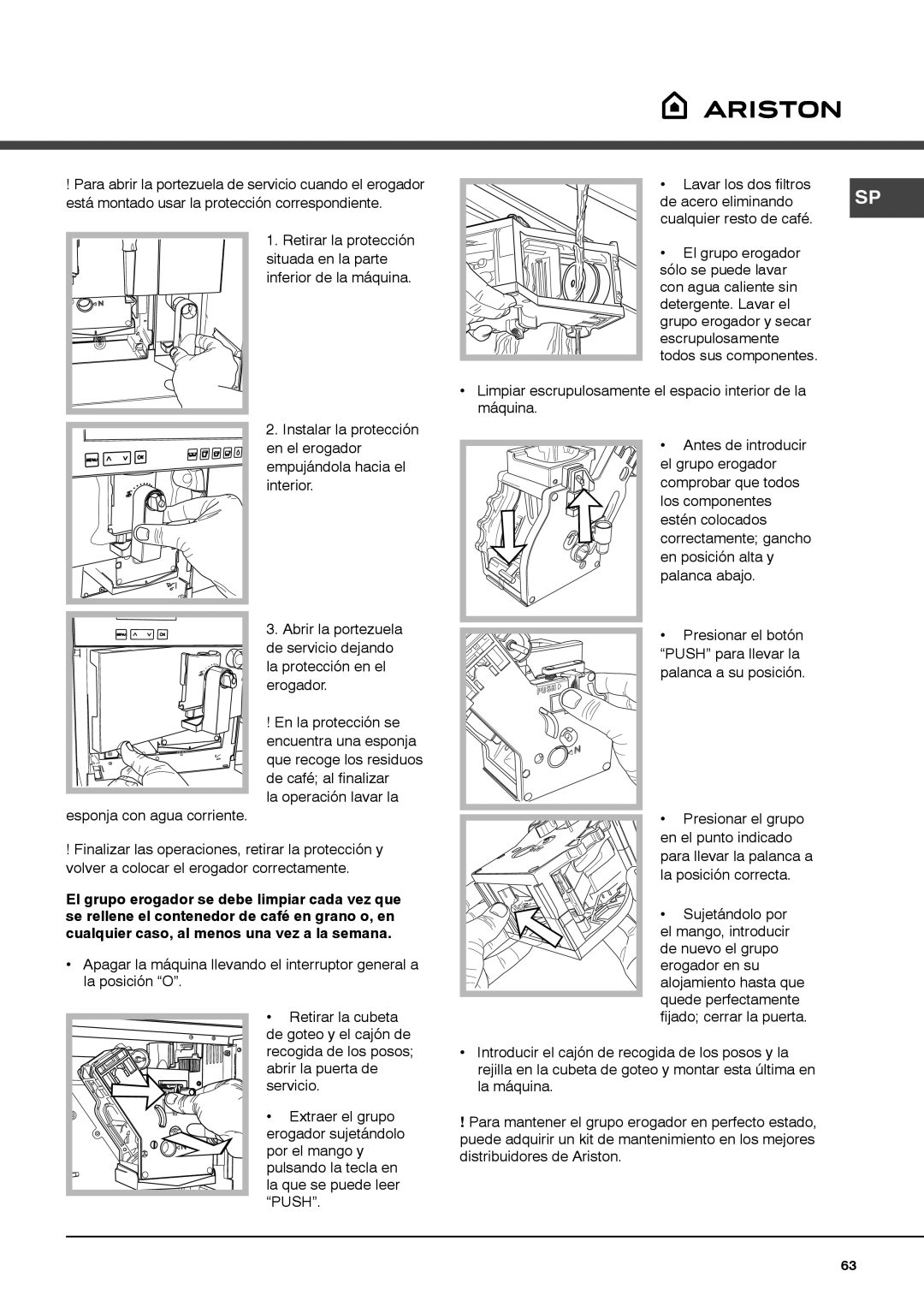 Ariston MCA15NAP manual 