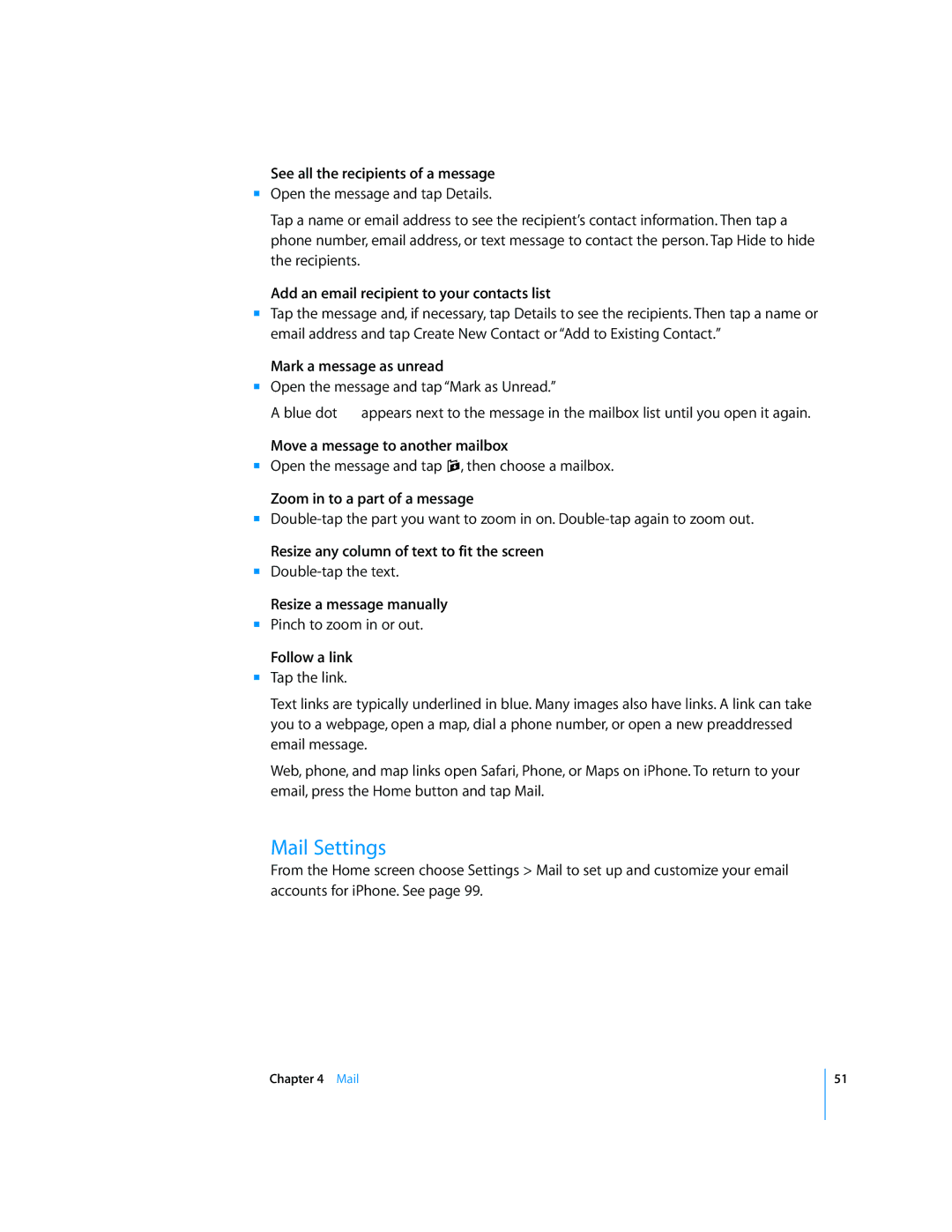 Arkon A1203 manual Mail Settings 