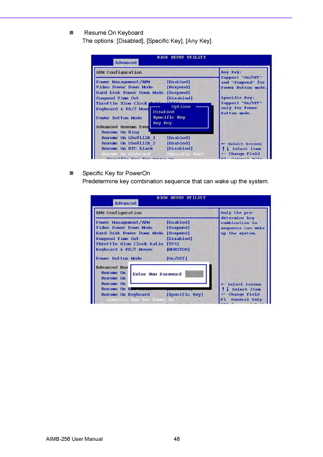 Arkon AIMB-256 user manual 