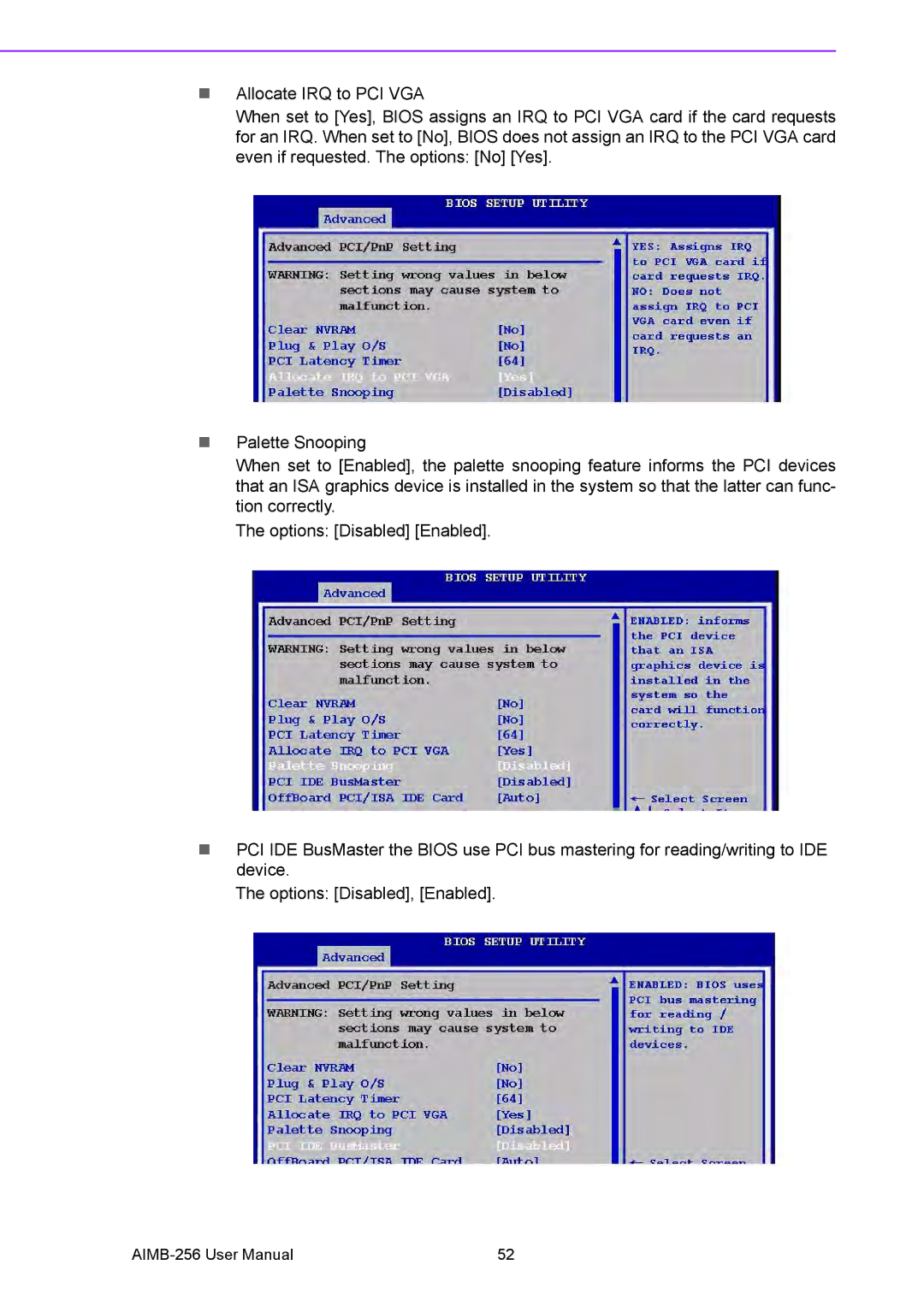 Arkon AIMB-256 user manual 