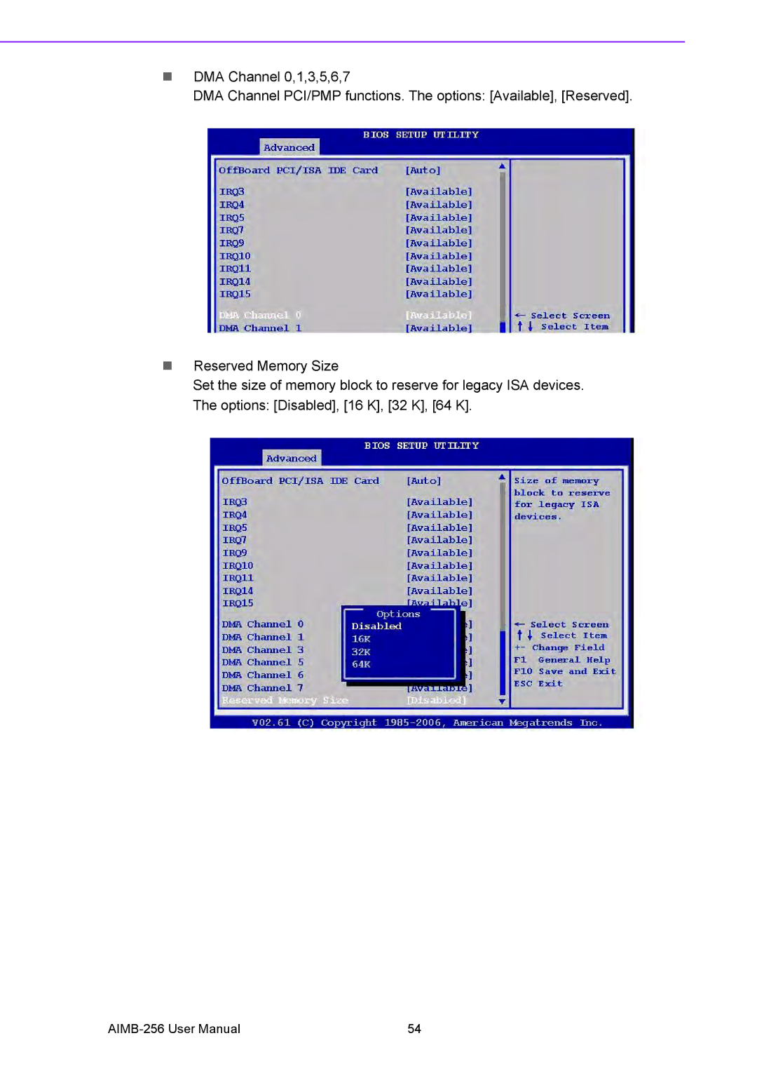 Arkon AIMB-256 user manual 