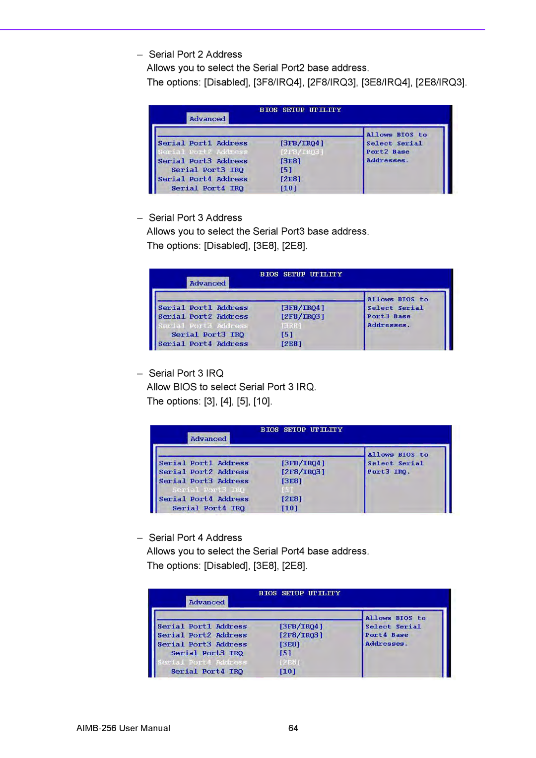 Arkon AIMB-256 user manual 