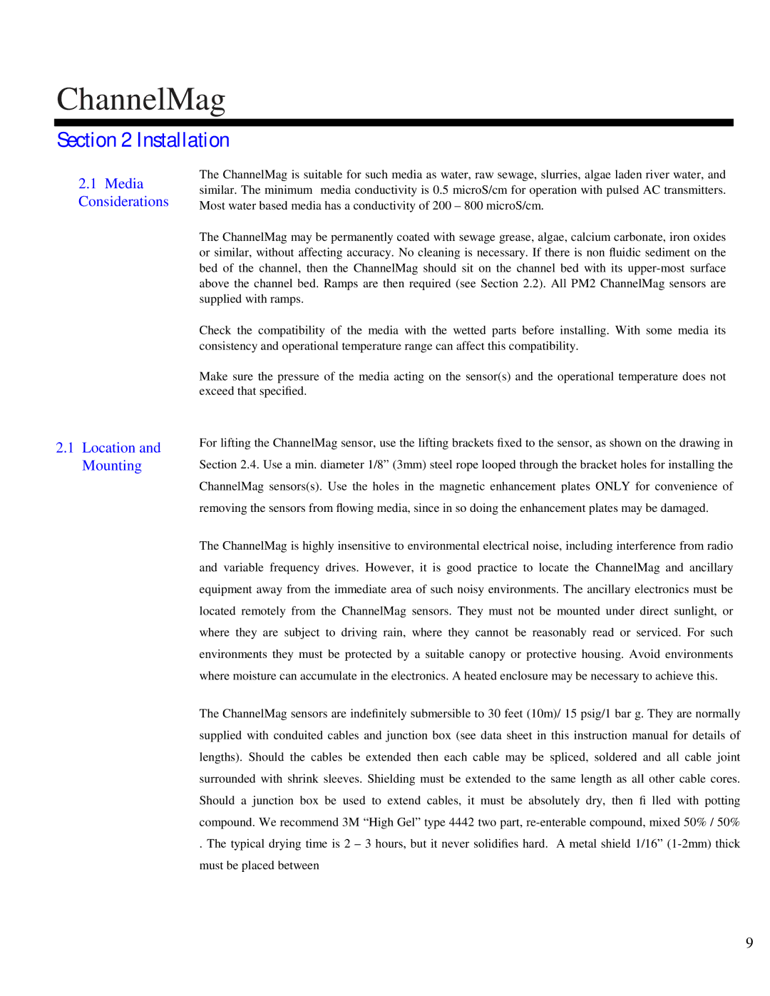 Arkon Channelmag instruction manual Media Considerations, Location and Mounting 