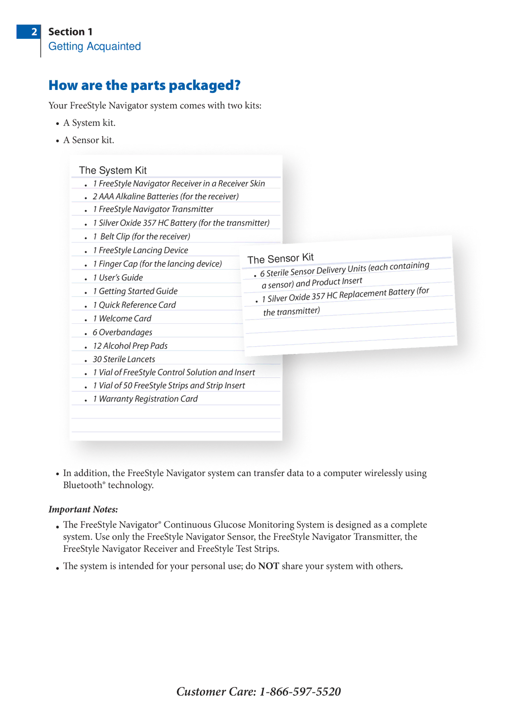 Arkon PRT03831-xxx manual How are the parts packaged? 