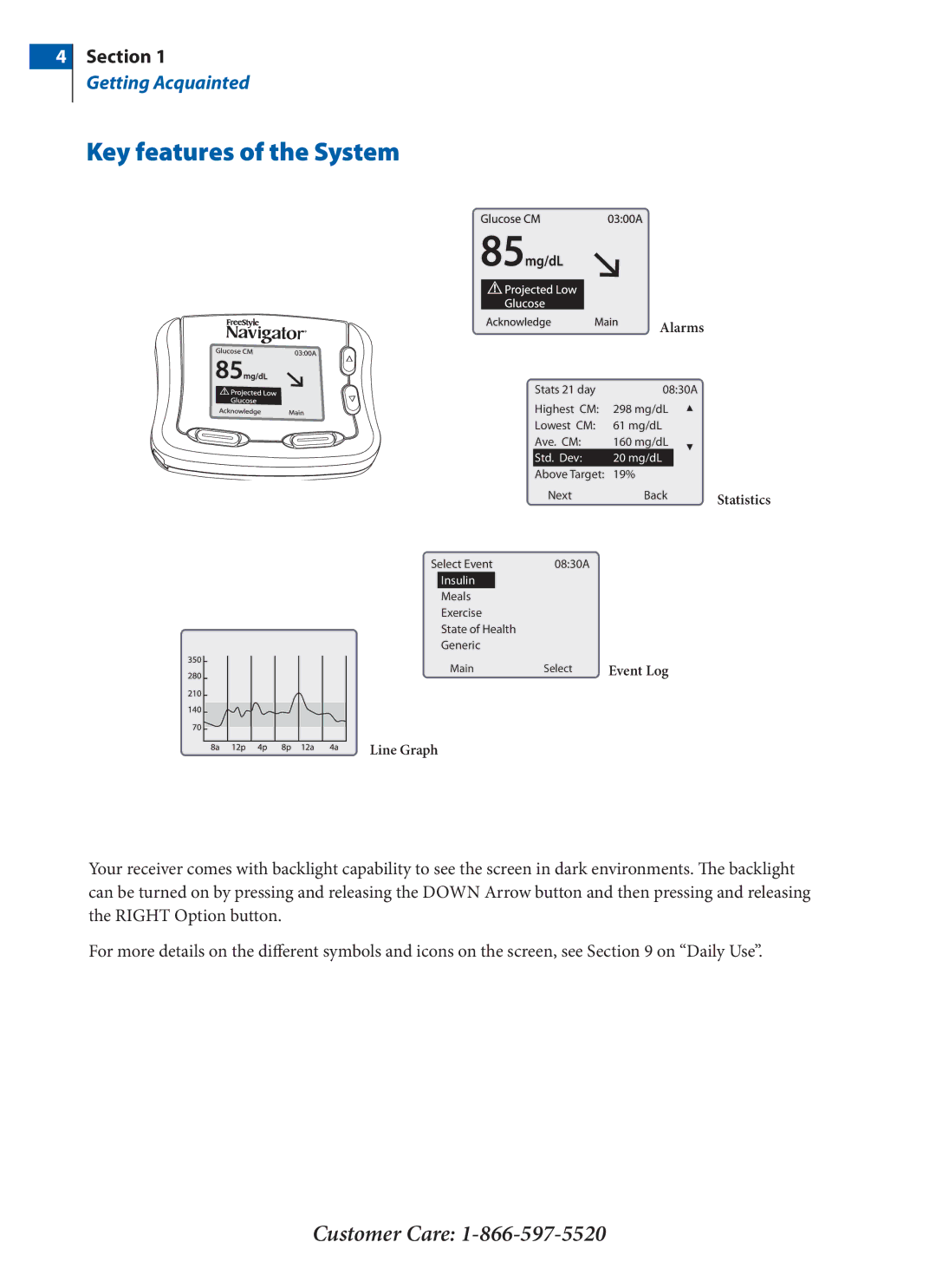 Arkon PRT03831-xxx manual Key features of the System 