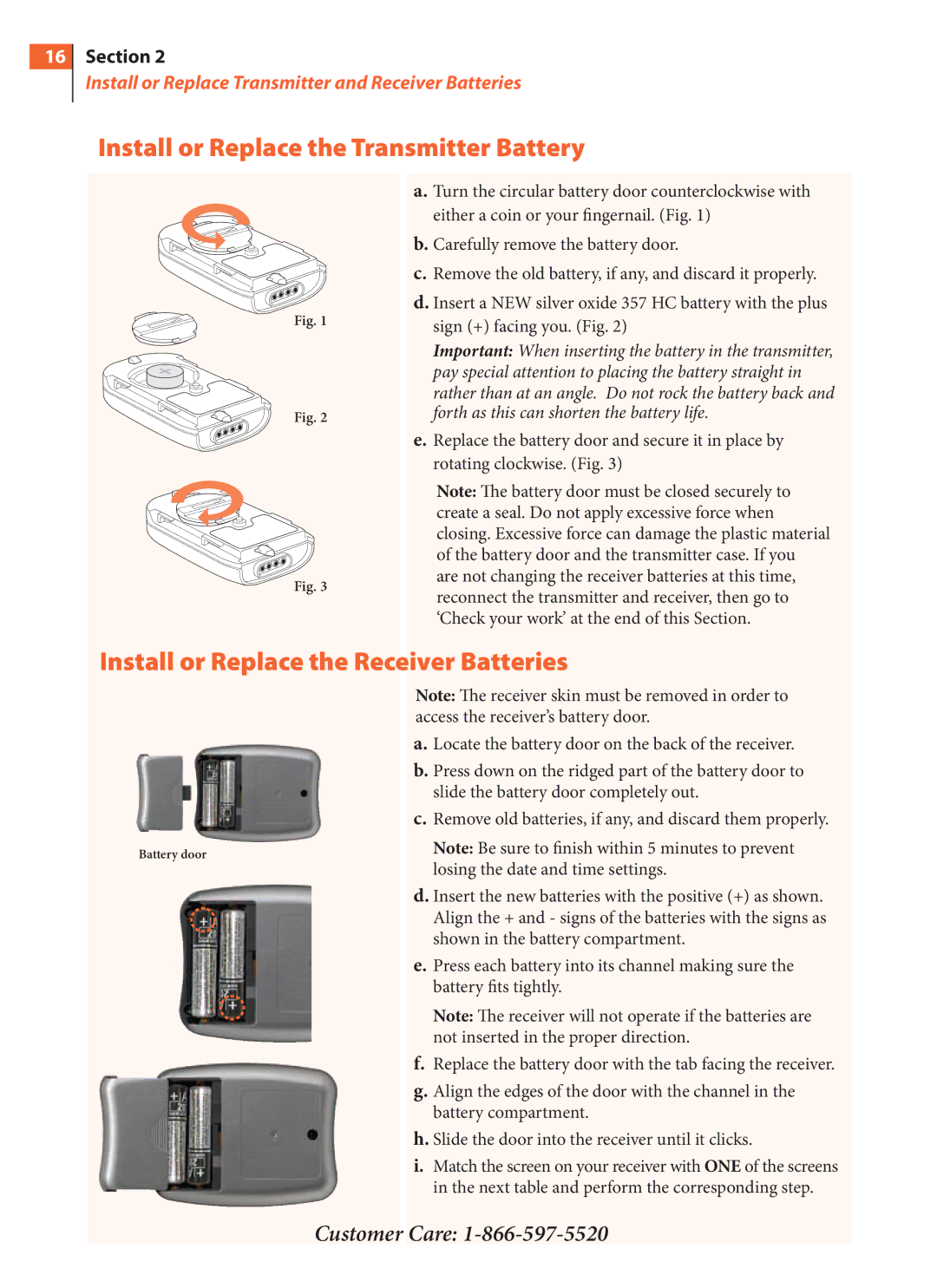 Arkon PRT03831-xxx manual Install or Replace the Transmitter Battery 