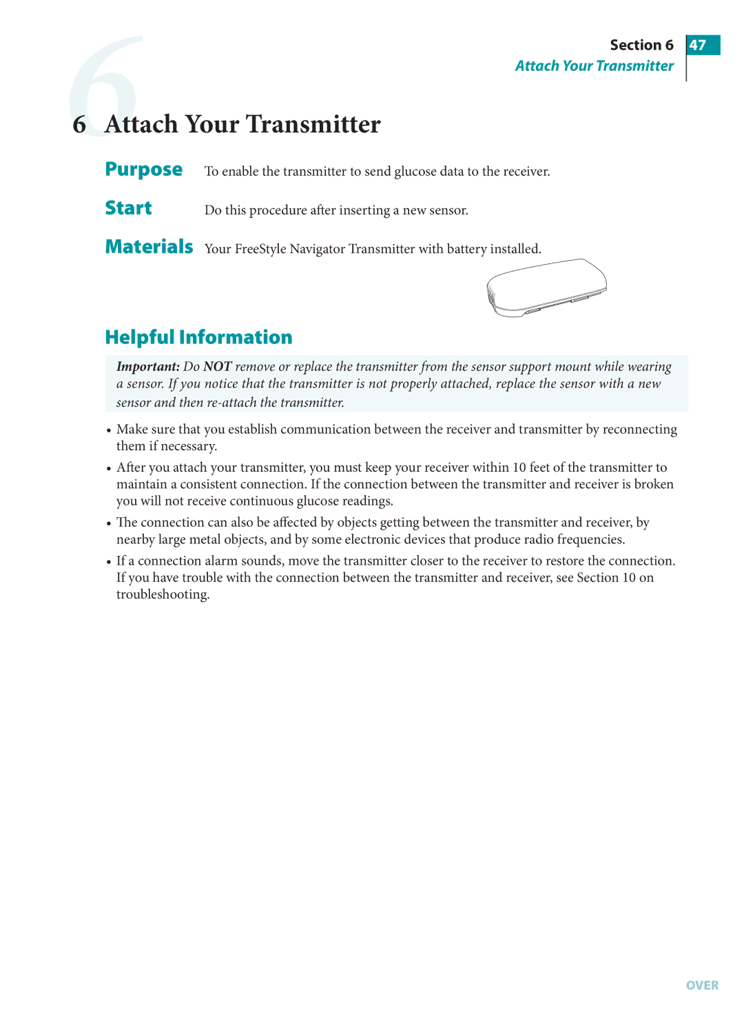 Arkon PRT03831-xxx manual Attach Your Transmitter 