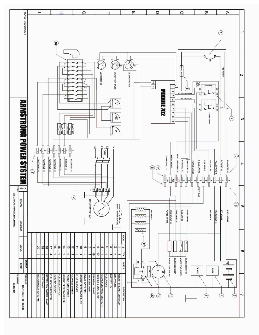 Armstrong World Industries ACUM110, ACUM84, ACUM140, ACUM185, ACUM65, ACUM210 owner manual AR-EXP-CUMMINS-07-00 