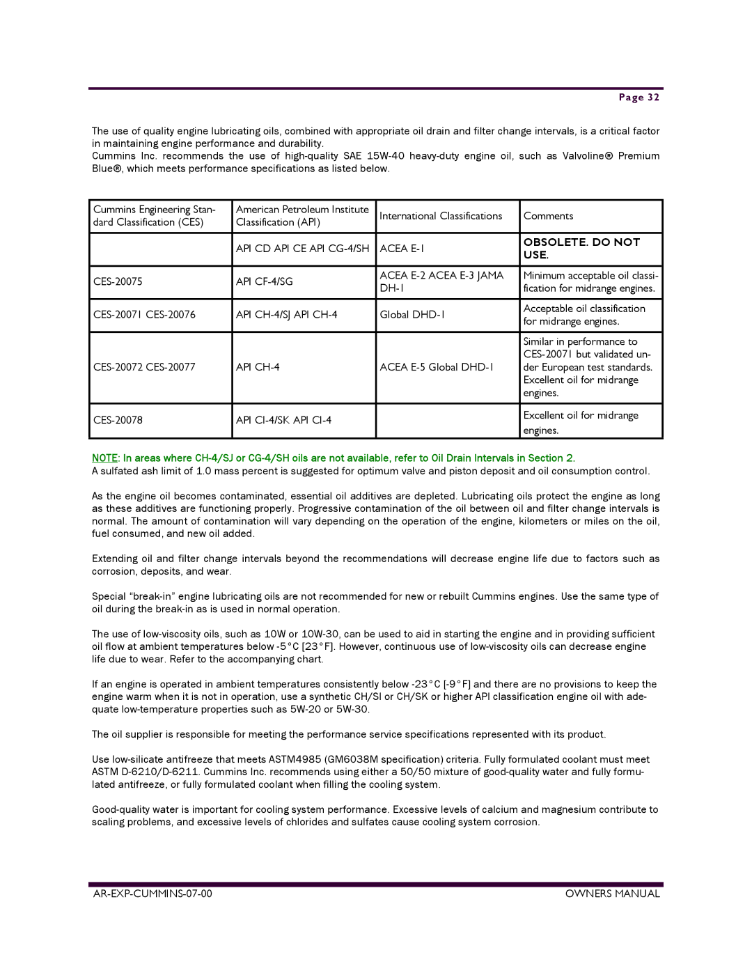 Armstrong World Industries ACUM185, ACUM84, ACUM140, ACUM65, ACUM110, ACUM210 owner manual OBSOLETE. do not 