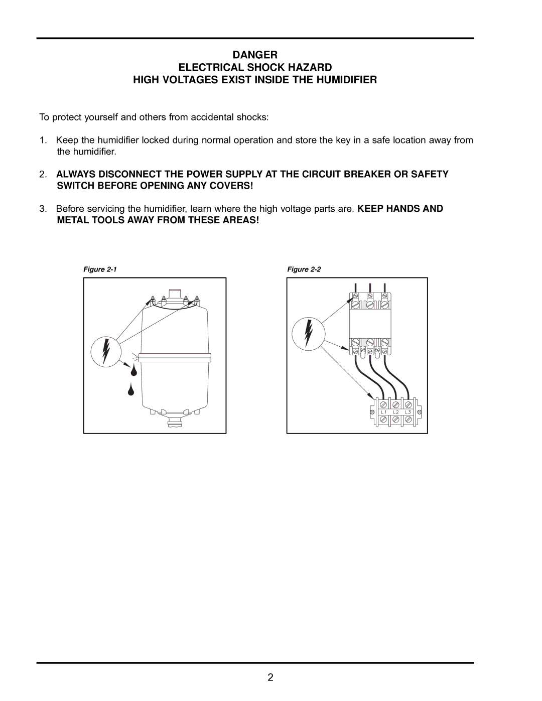 Armstrong World Industries EHU-701, EHU-700 Series, EHU-703, EHU-704 manual Metal Tools Away from These Areas 