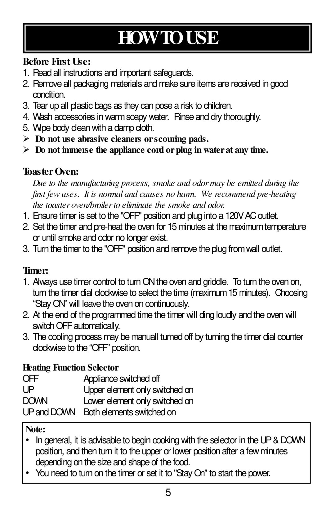 Aroma ABT-103S instruction manual HOW to USE, Before First Use 