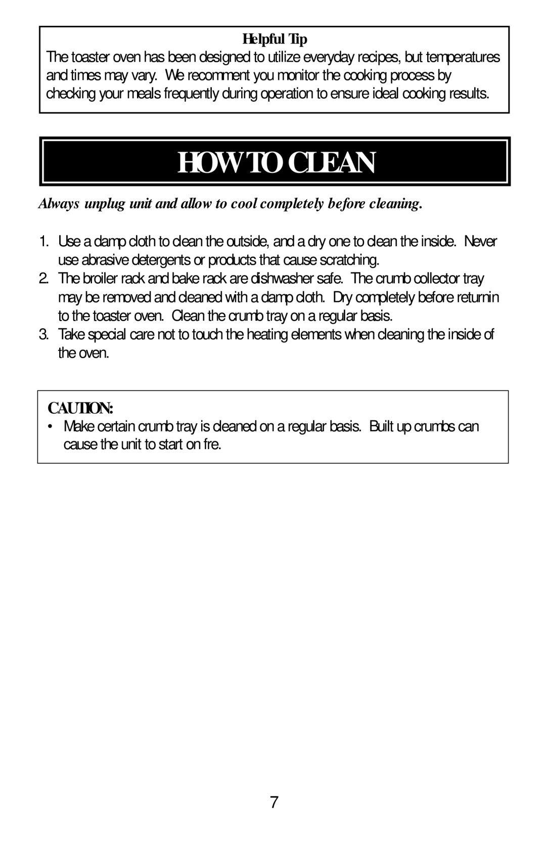 Aroma ABT-103S instruction manual HOW to Clean, Helpful Tip 