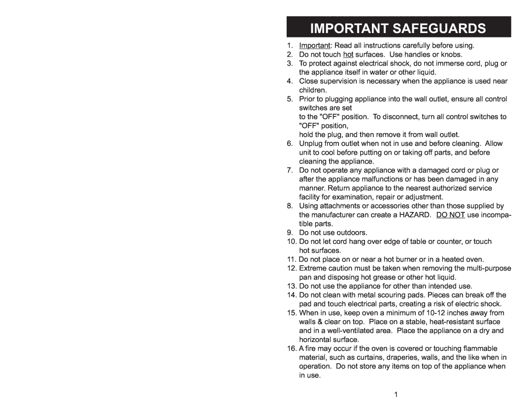 Aroma ABT-218SB instruction manual Important Safeguards 