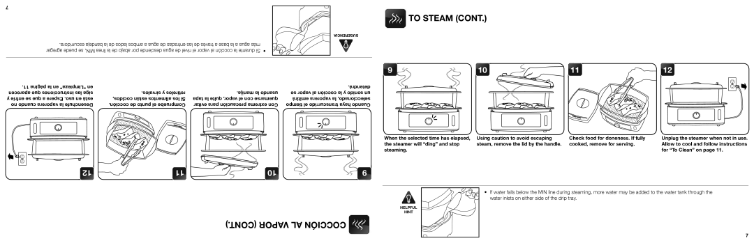 Aroma AFS-210S instruction manual Tiempo el transcurrido haya Cuando 