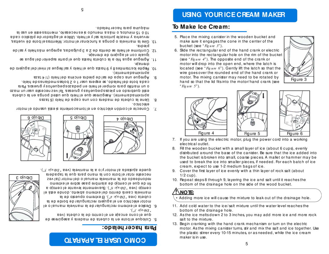 Aroma AIC-234 instruction manual Helado hacer Para 