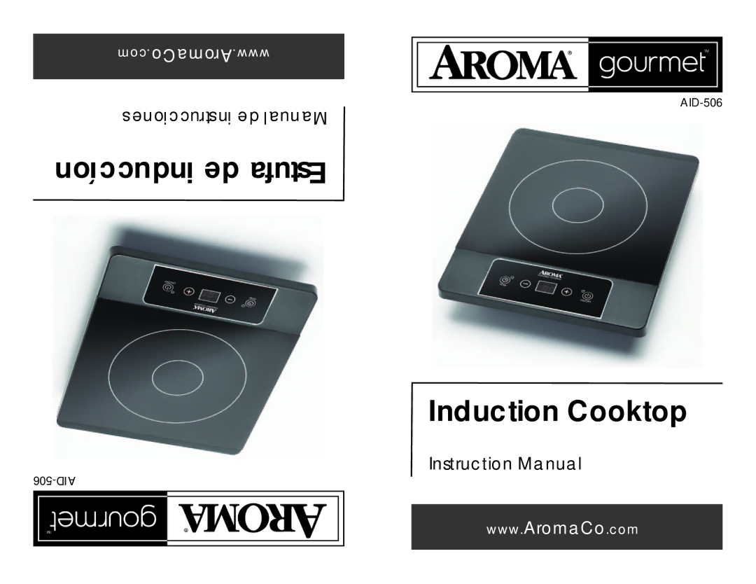 Aroma AID-506 instruction manual Instrucciones de Manual 