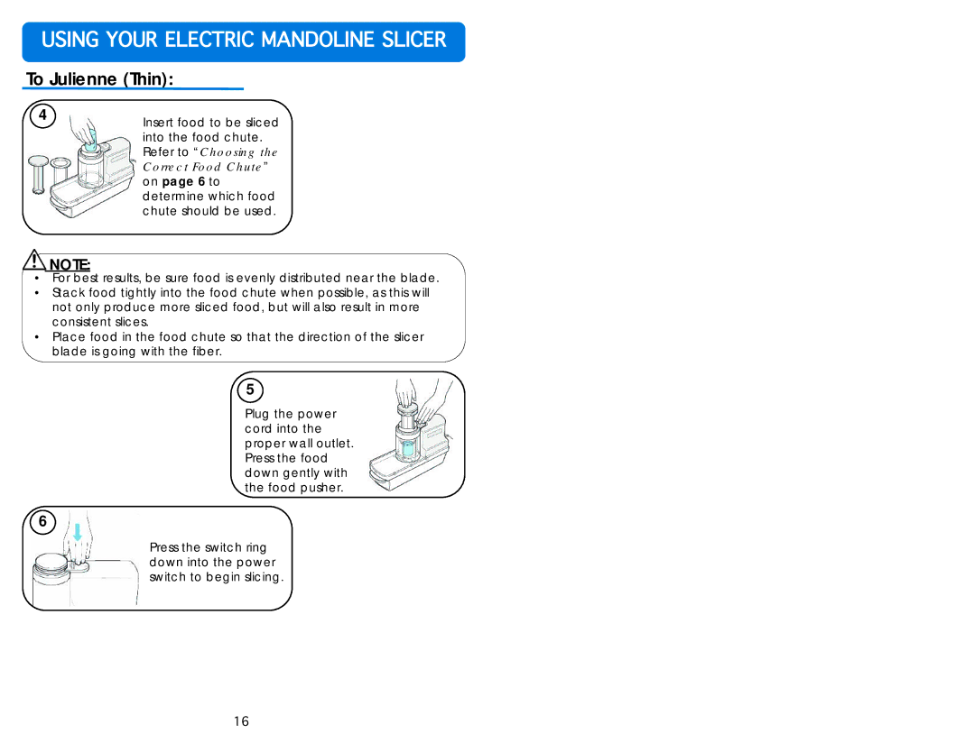 Aroma AMN-100 instruction manual Refer to Choosing 