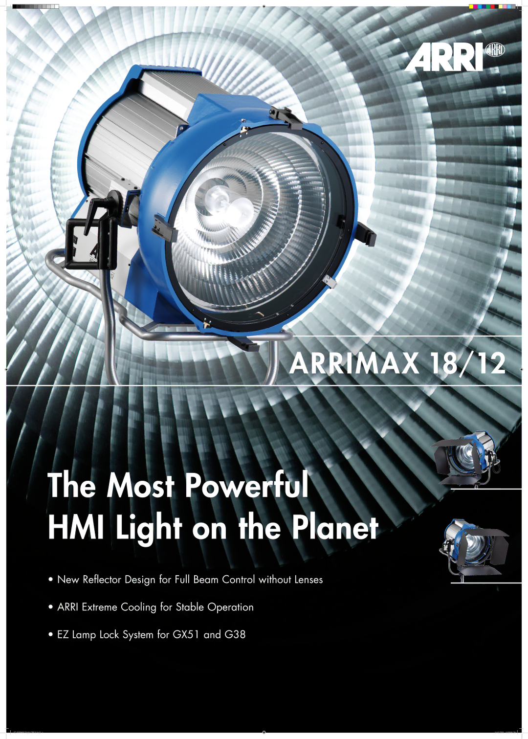 ARRI 18/12 manual Most Powerful HMI Light on the Planet 