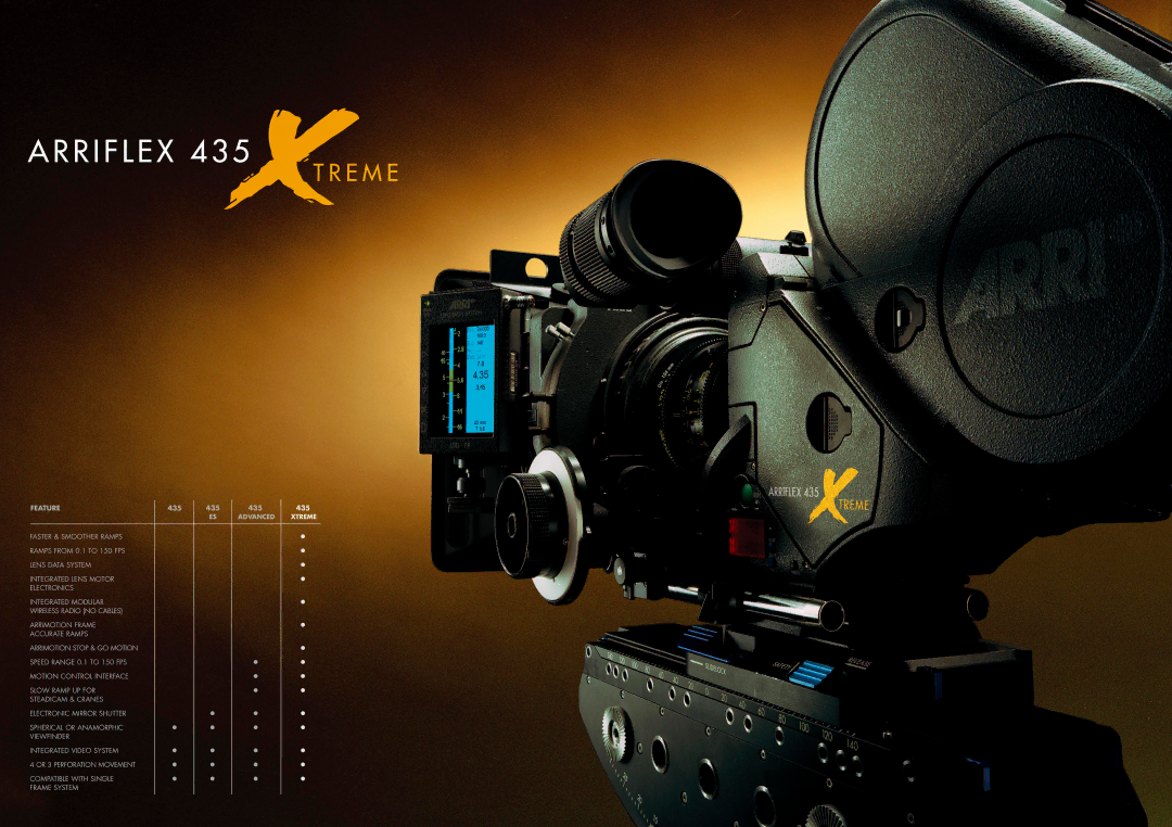 ARRI 435 XTreme manual R I F L E X 4 3 