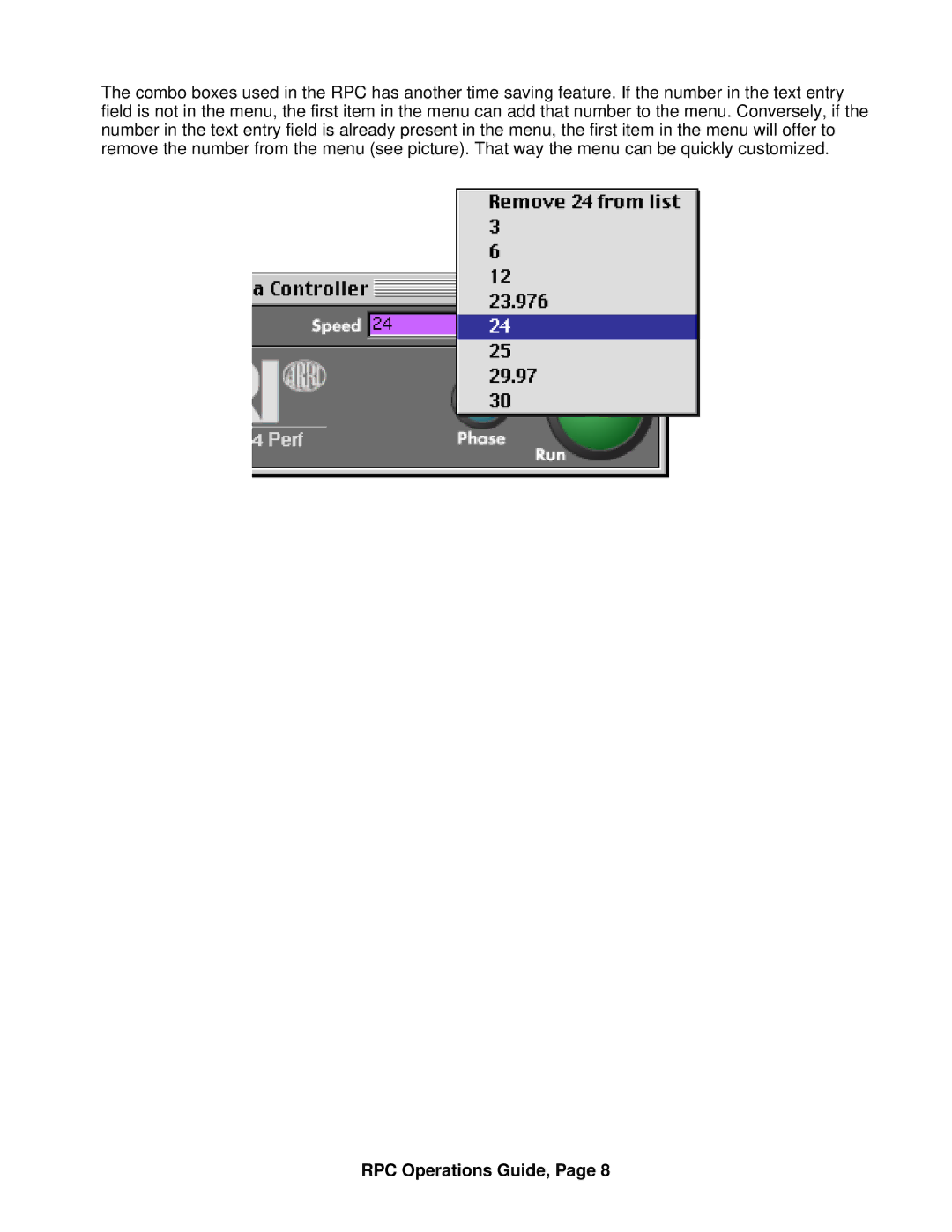 ARRI ARRI Ramp Preview Controller manual RPC Operations Guide 