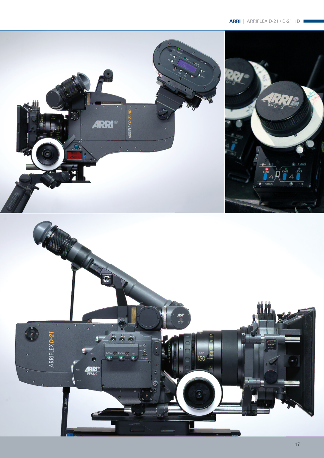 ARRI ARRIFLEX D-21 HD manual Arri Arriflex D-21 / D-21 HD 