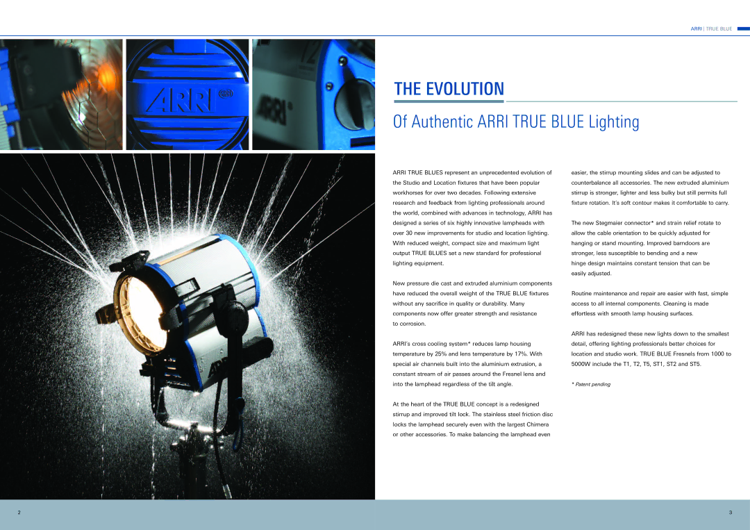 ARRI ST2 brochure Evolution 