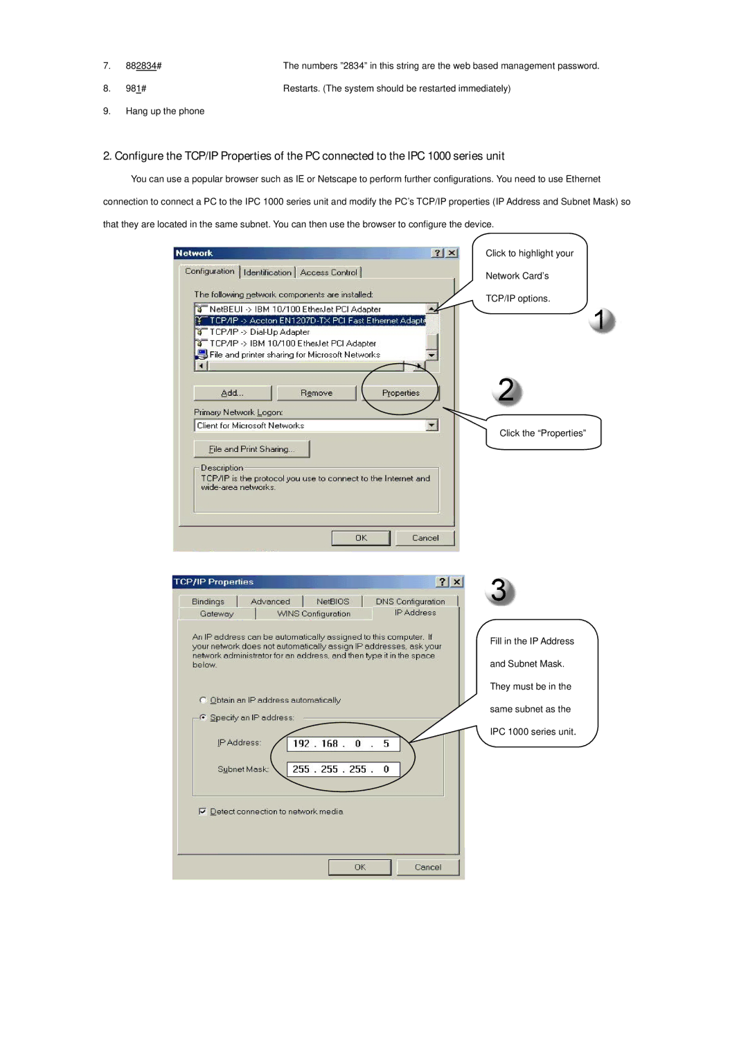 ArtDio IPC 1000 manual 