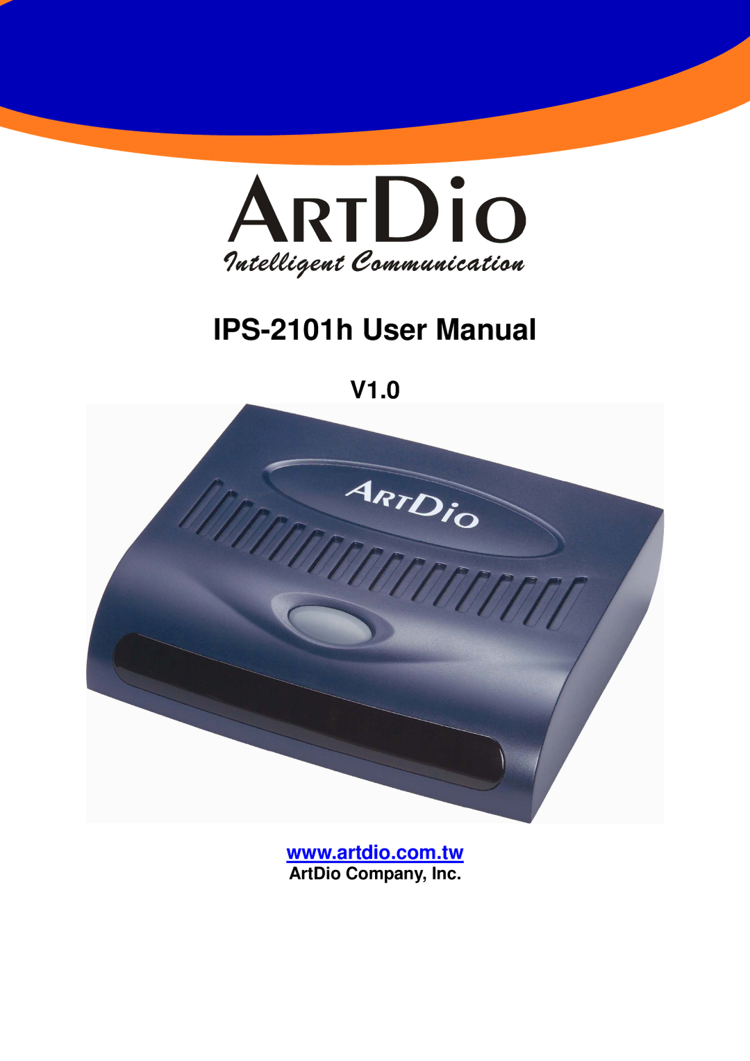 ArtDio IPS-2101h user manual V1.0 