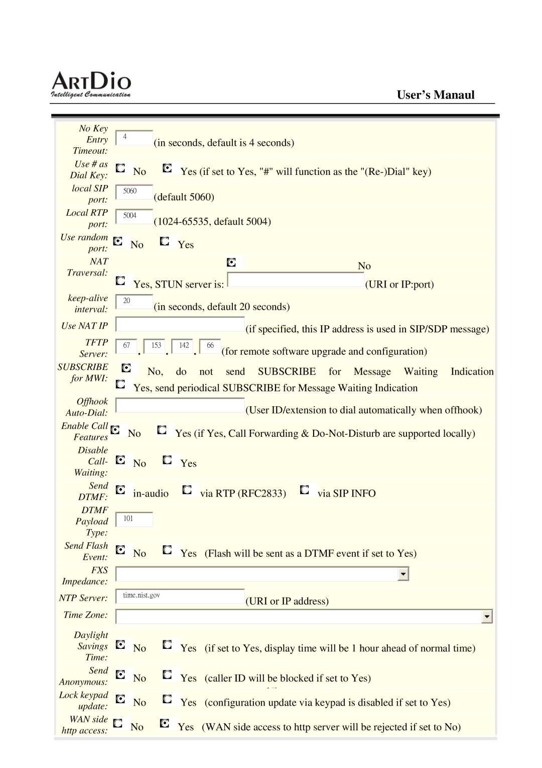 ArtDio IPS-3101h user manual Seconds, default is 4 seconds 