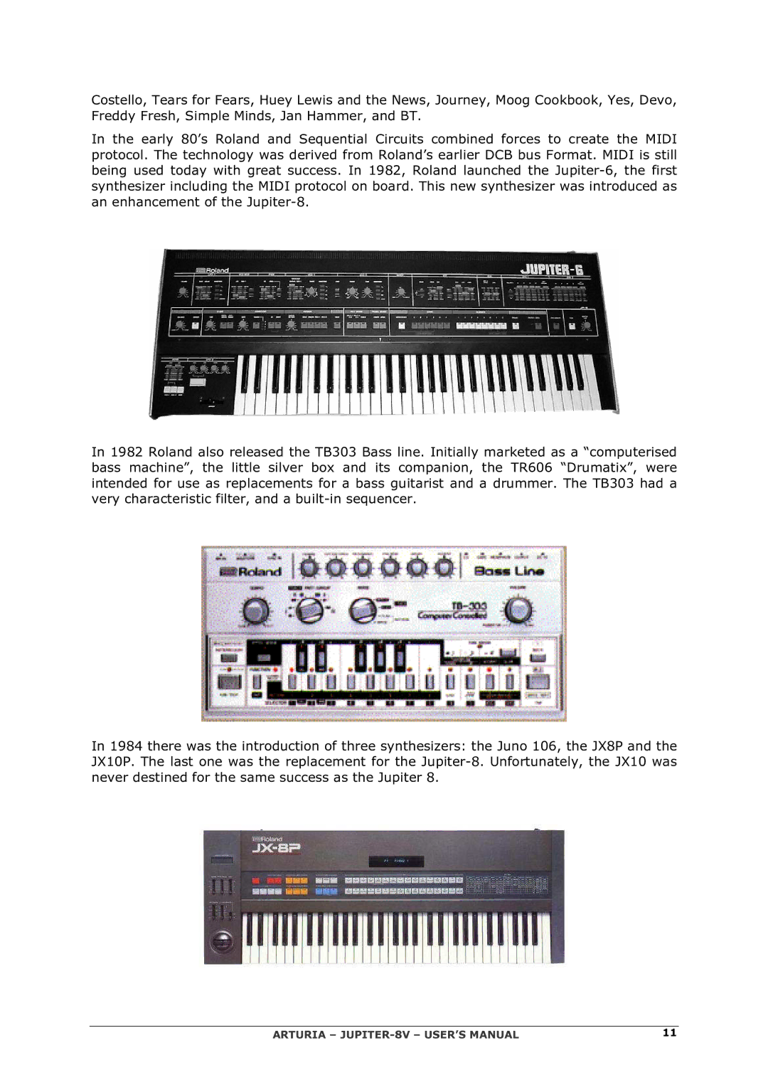 Arturia 2 manual Arturia JUPITER-8V USER’S Manual 