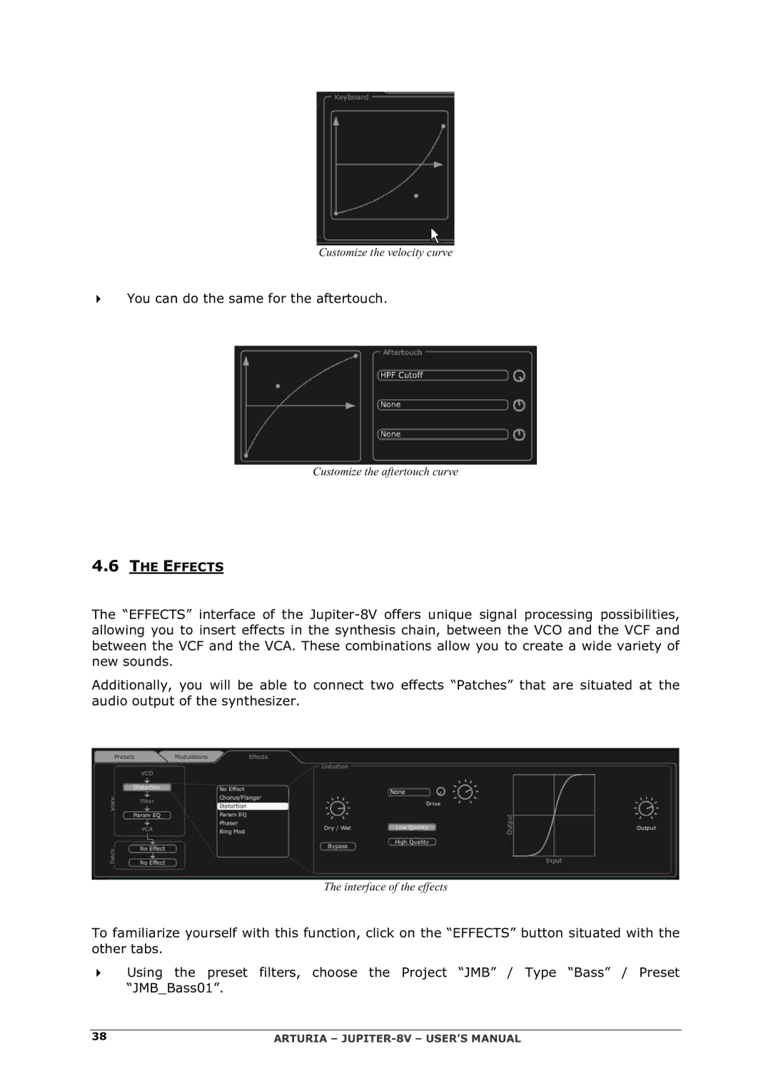 Arturia 2 manual Effects 