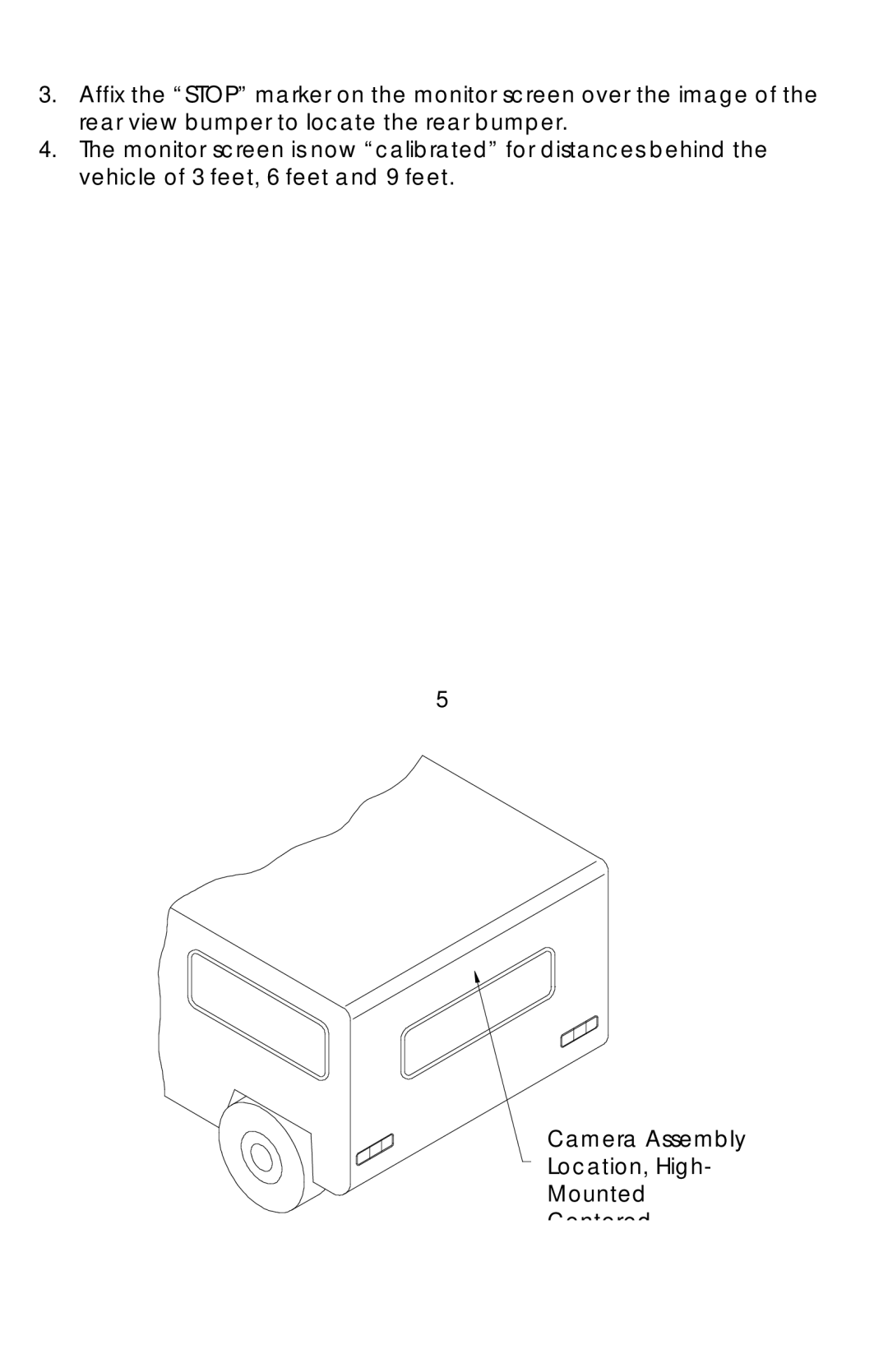 ASA Electronics AOC-75, AOS58 operation manual Mounted Centered 