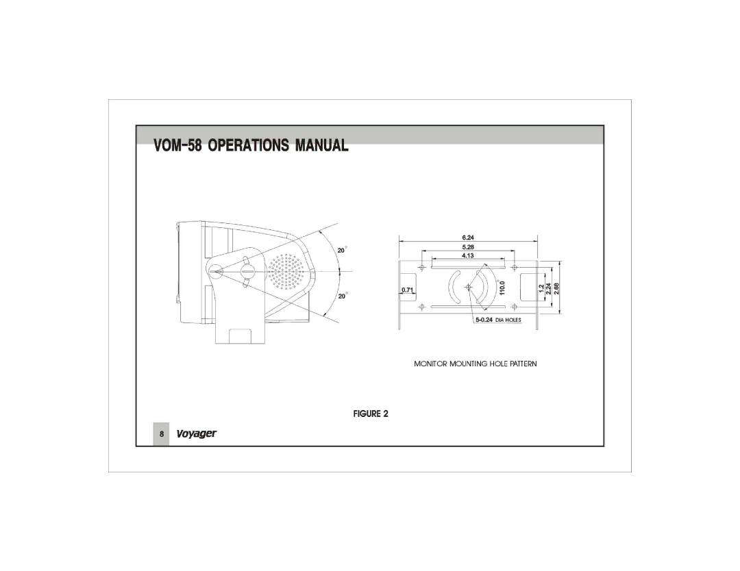 ASA Electronics VOM-58 manual 