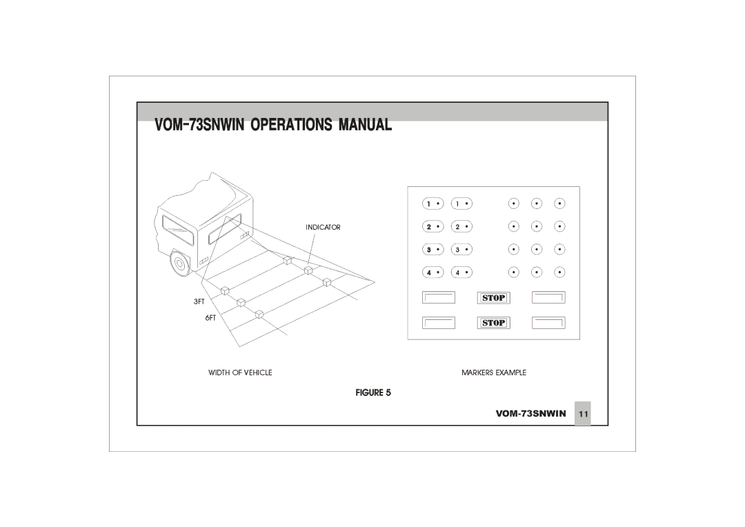 ASA Electronics VOM-73SNWIN manual 