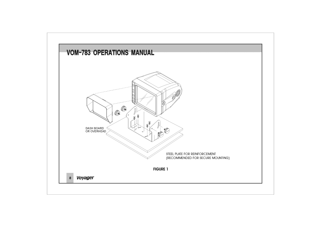 ASA Electronics VOM-783 manual 