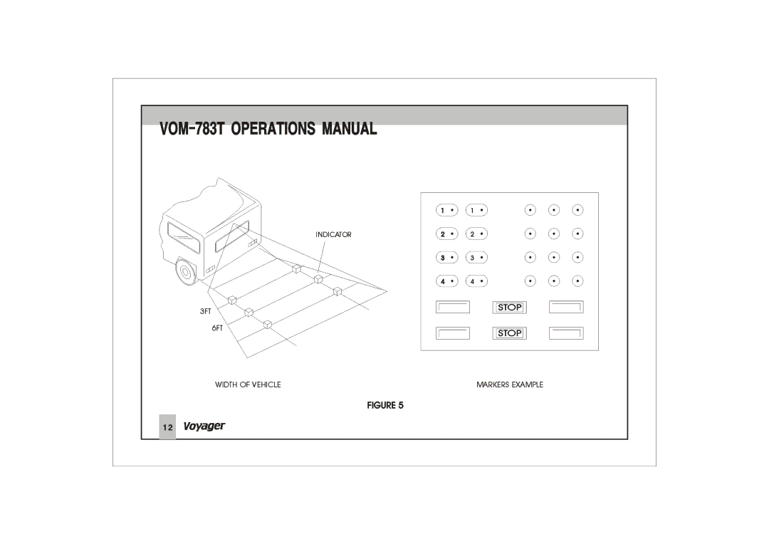 ASA Electronics VOM-783T manual 