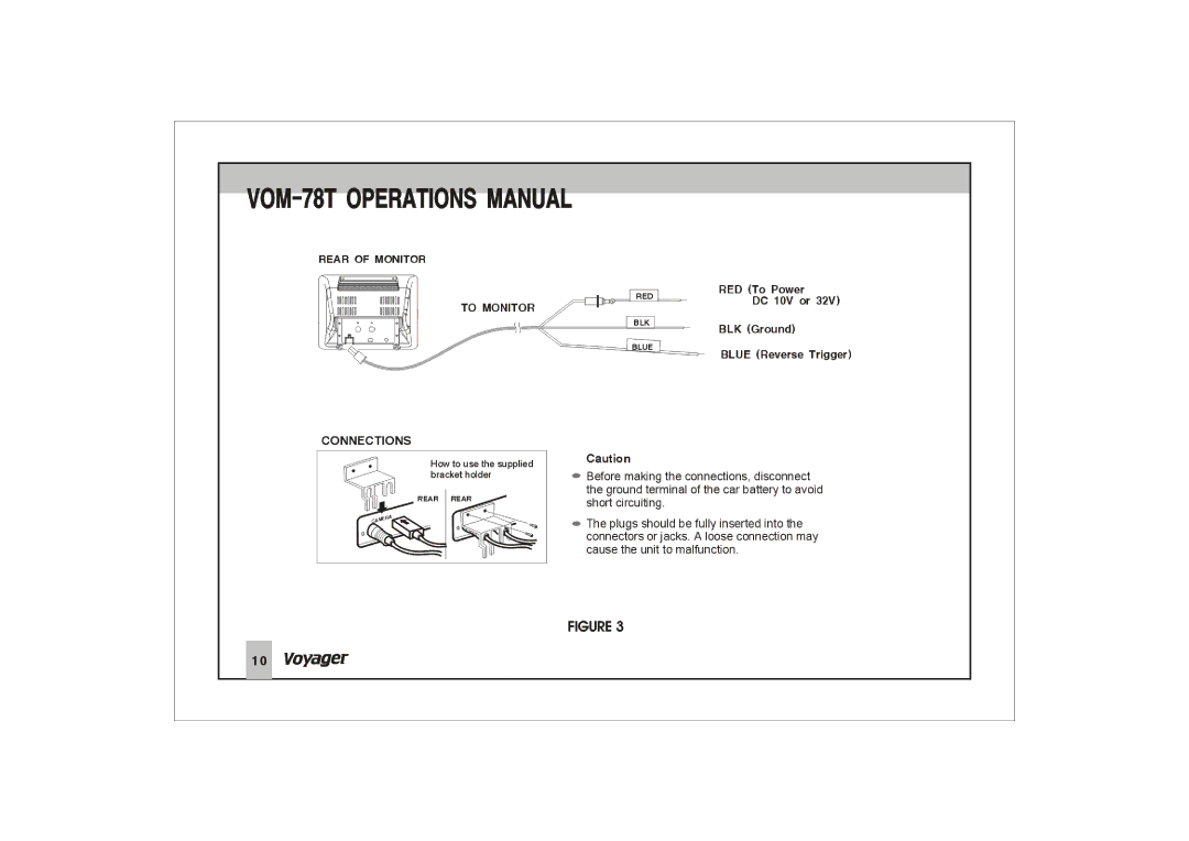 ASA Electronics VOM78T manual 