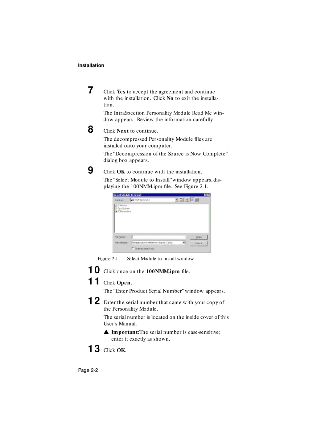 Asante Technologies 100TX user manual Installation 