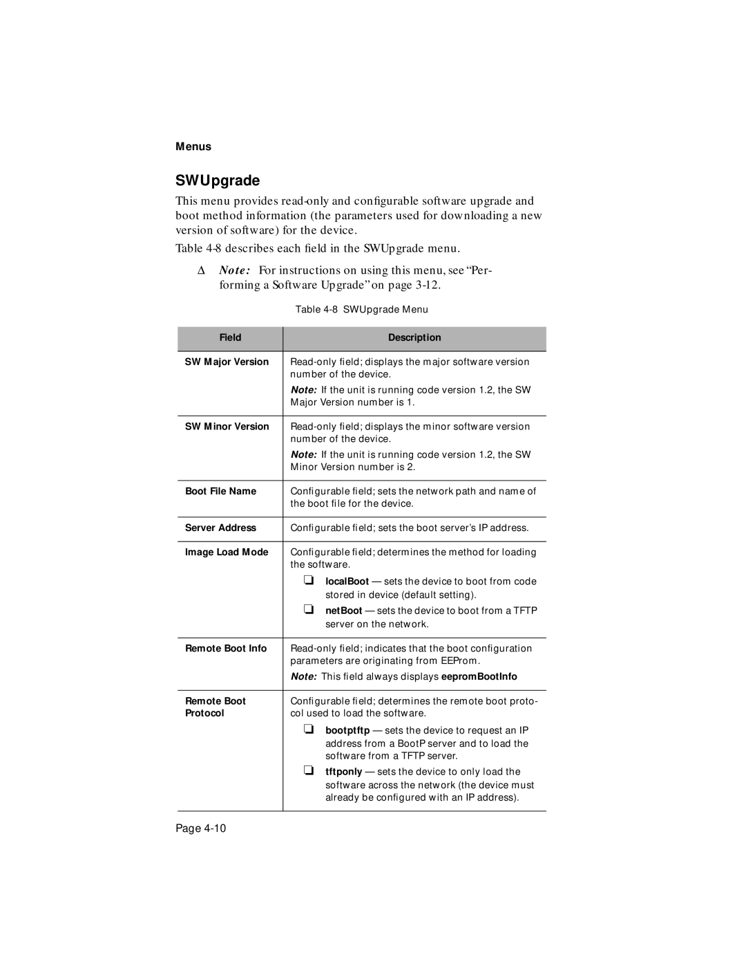 Asante Technologies 100TX user manual SWUpgrade 