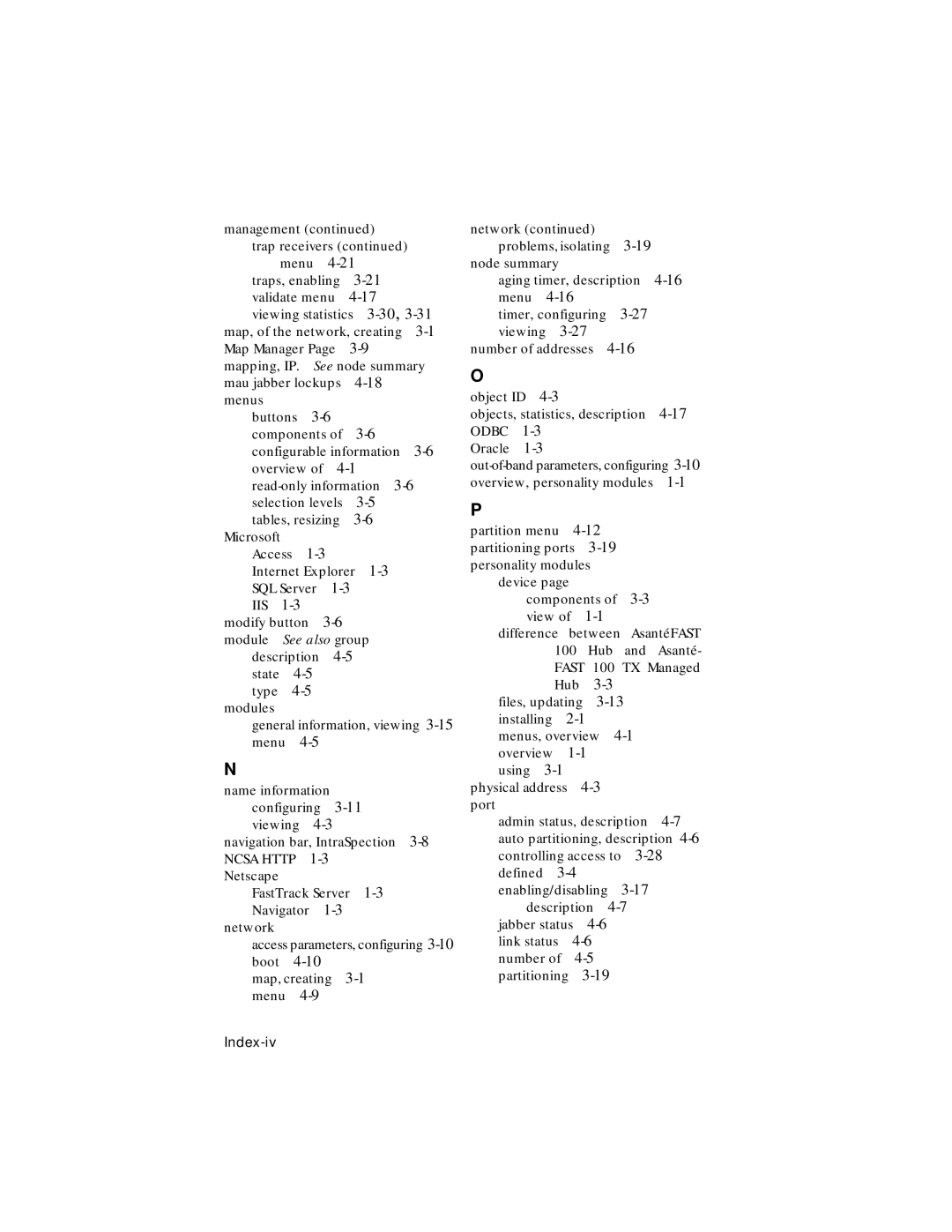 Asante Technologies 100TX user manual 30,3-31 