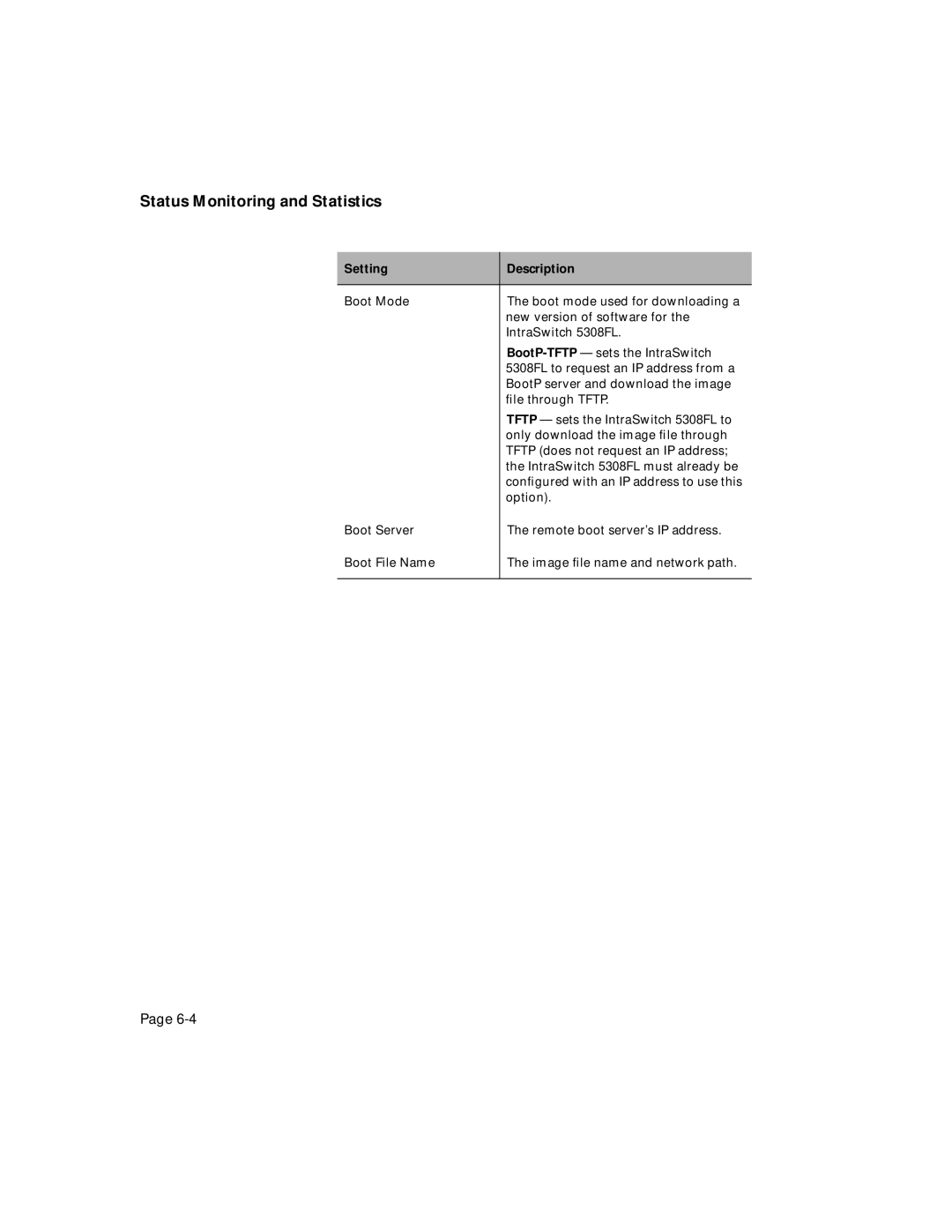 Asante Technologies 5308F user manual Status Monitoring and Statistics 