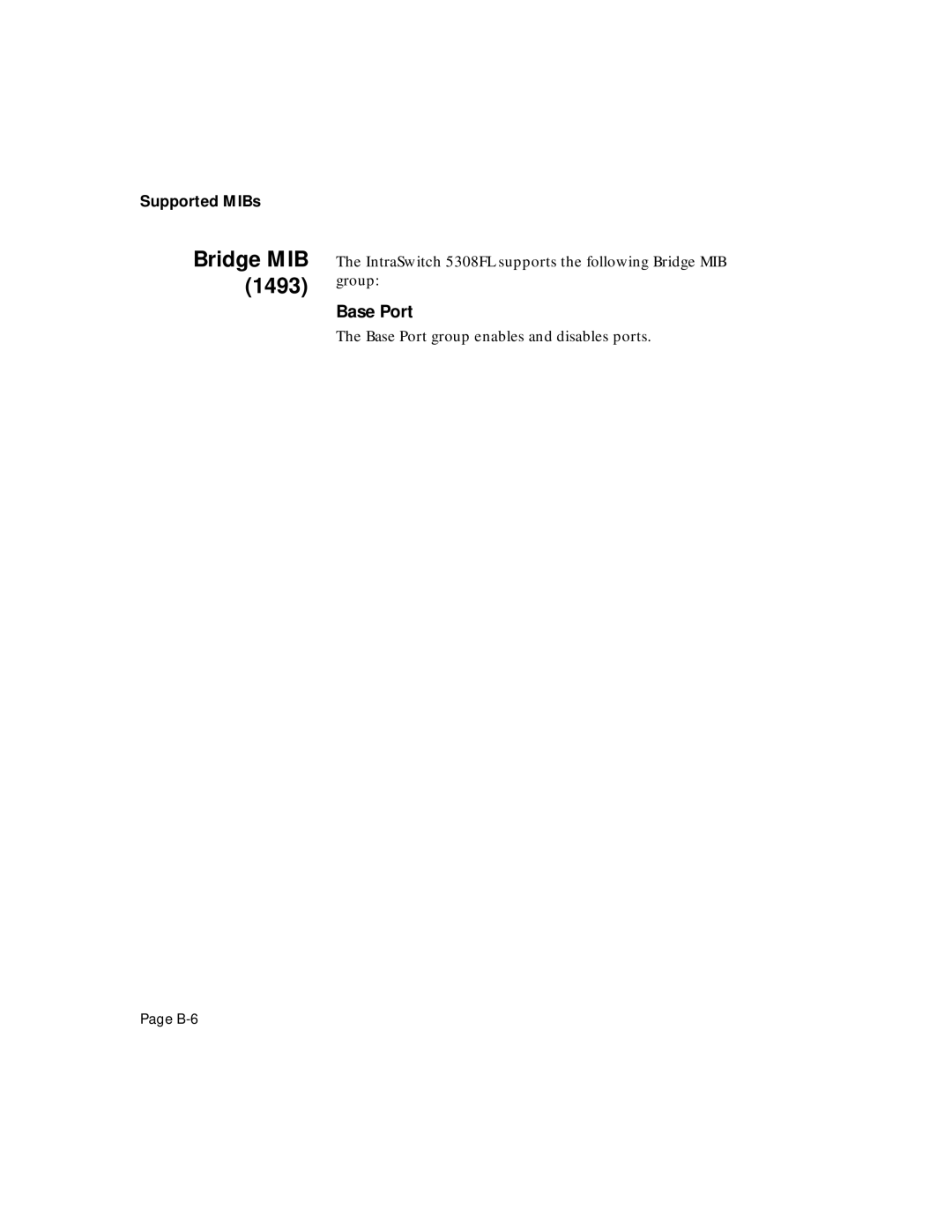 Asante Technologies 5308F user manual Group, Base Port 