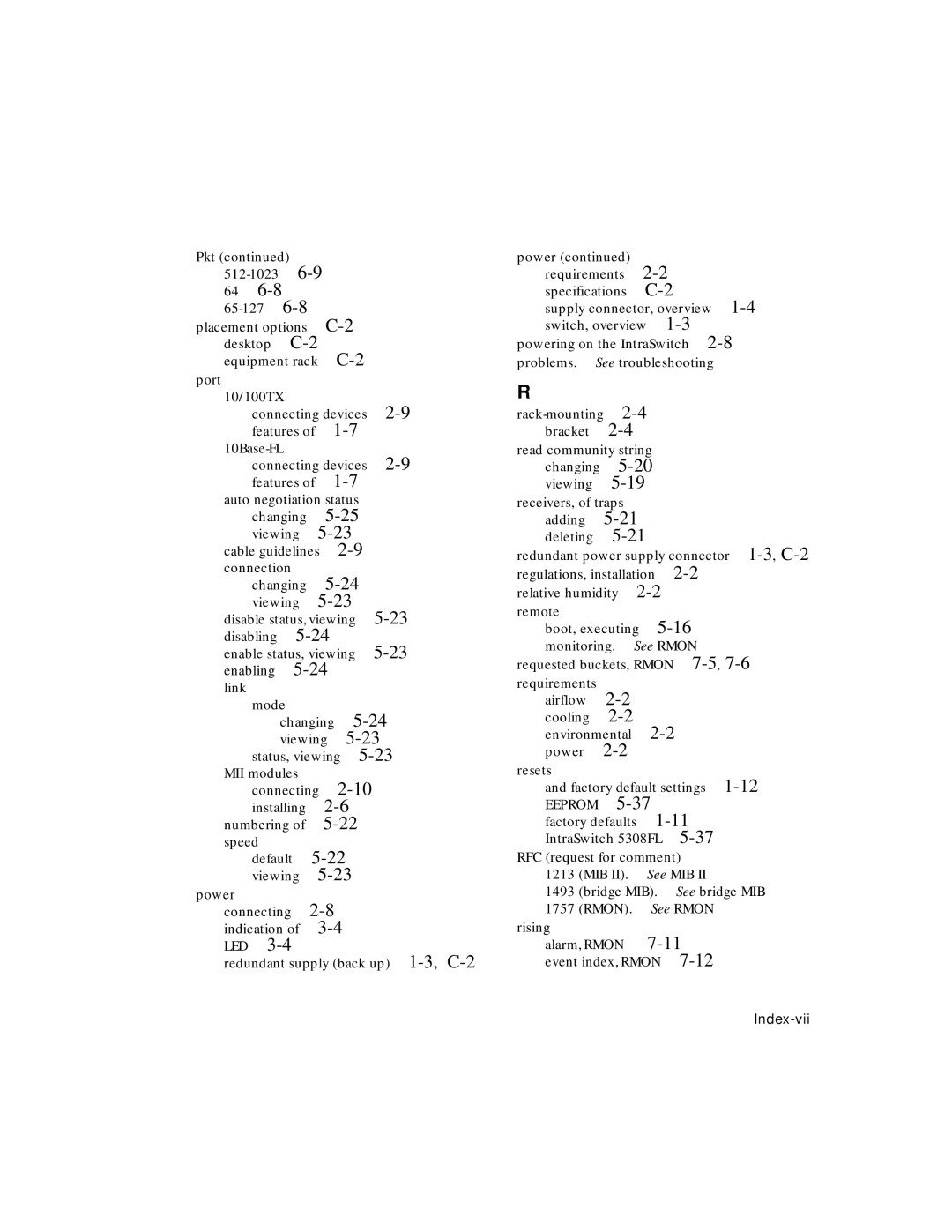 Asante Technologies 5308F user manual See Rmon 